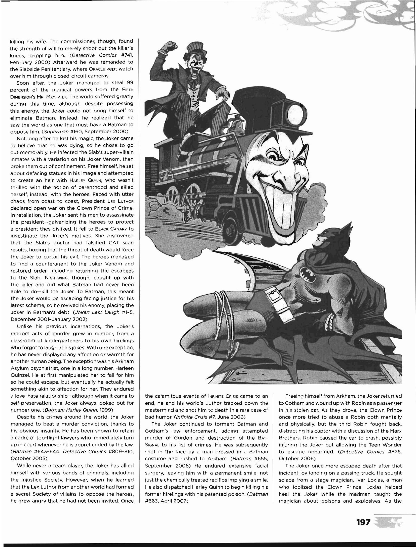 Read online The Essential Batman Encyclopedia comic -  Issue # TPB (Part 3) - 9