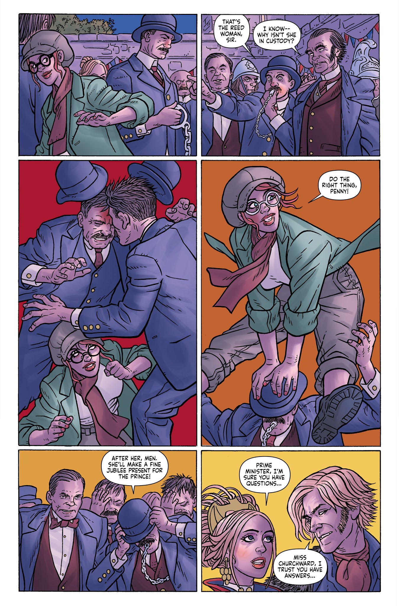Read online Anno Dracula comic -  Issue #4 - 19