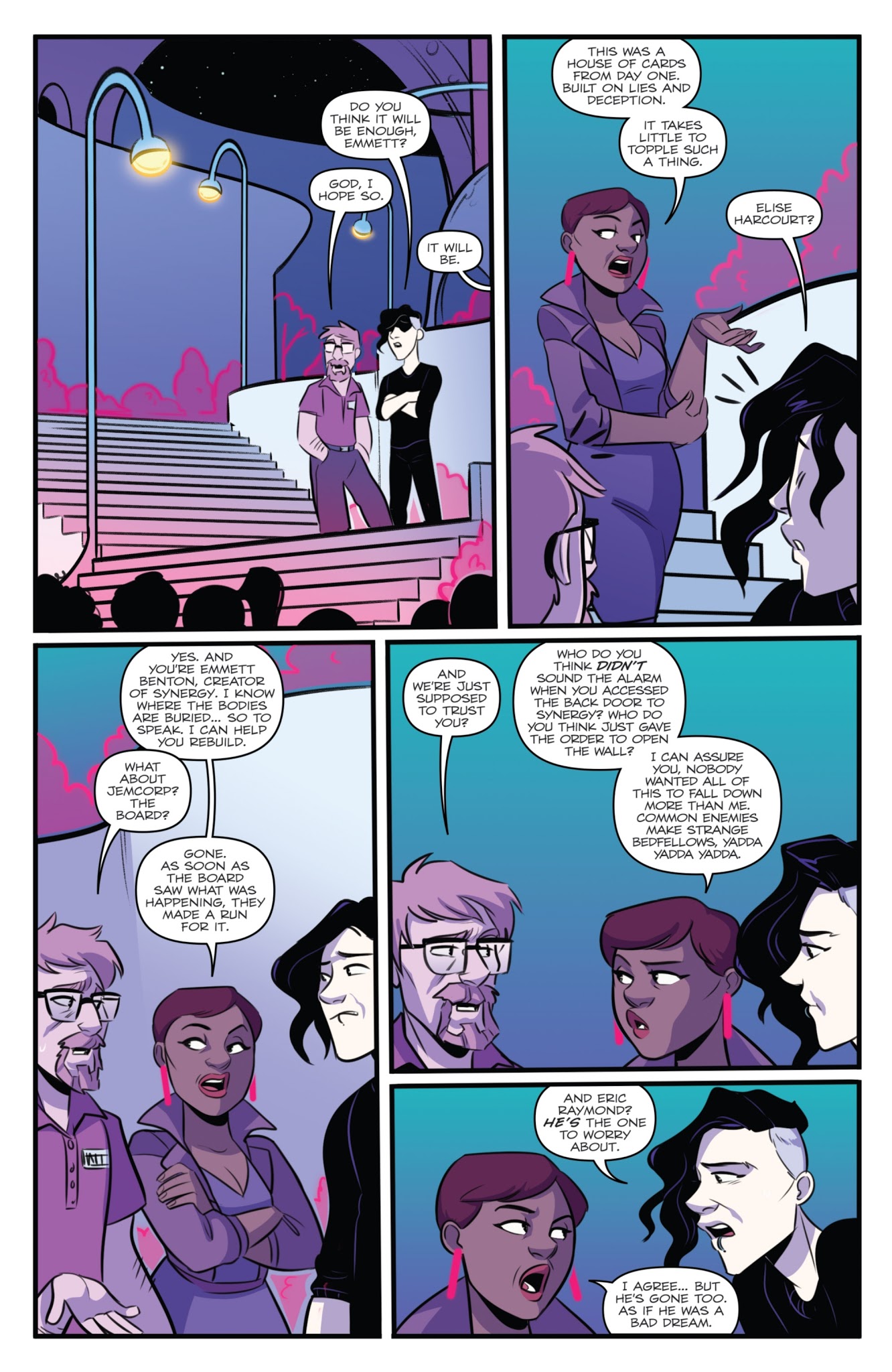Read online Jem and the Holograms: The Misfits: Infinite comic -  Issue #3 - 15