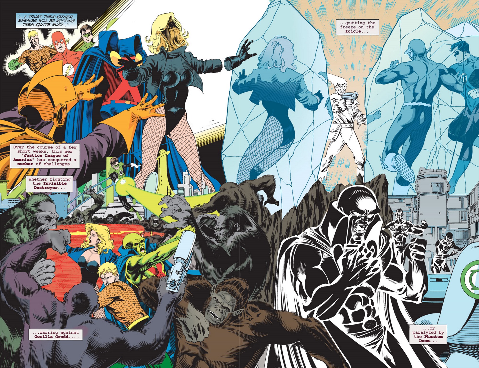 Read online JLA: Year One comic -  Issue #7 - 13
