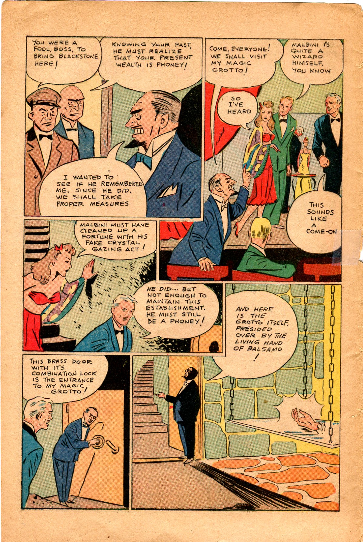 Read online Super-Magician Comics comic -  Issue #34 - 44