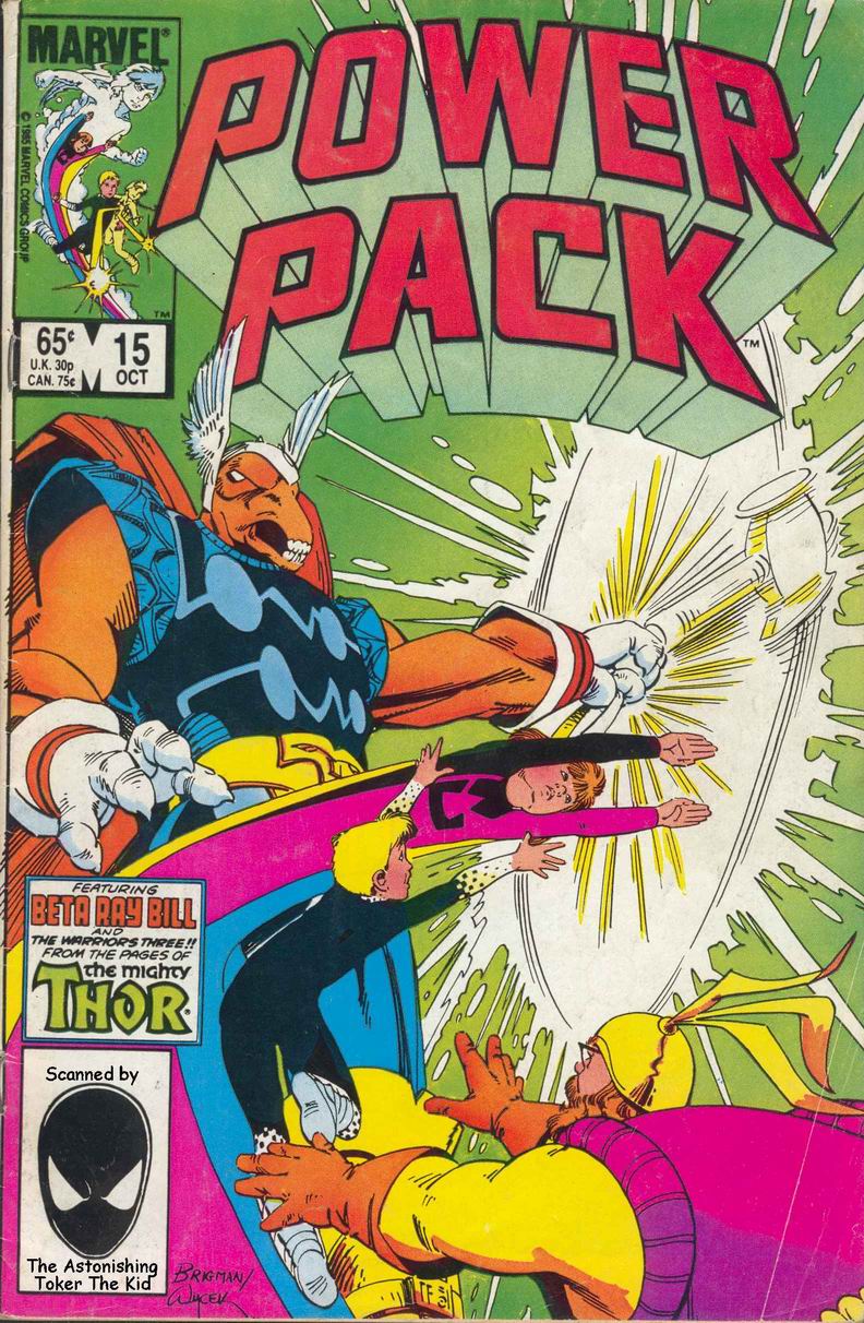 Read online Power Pack (1984) comic -  Issue #15 - 1