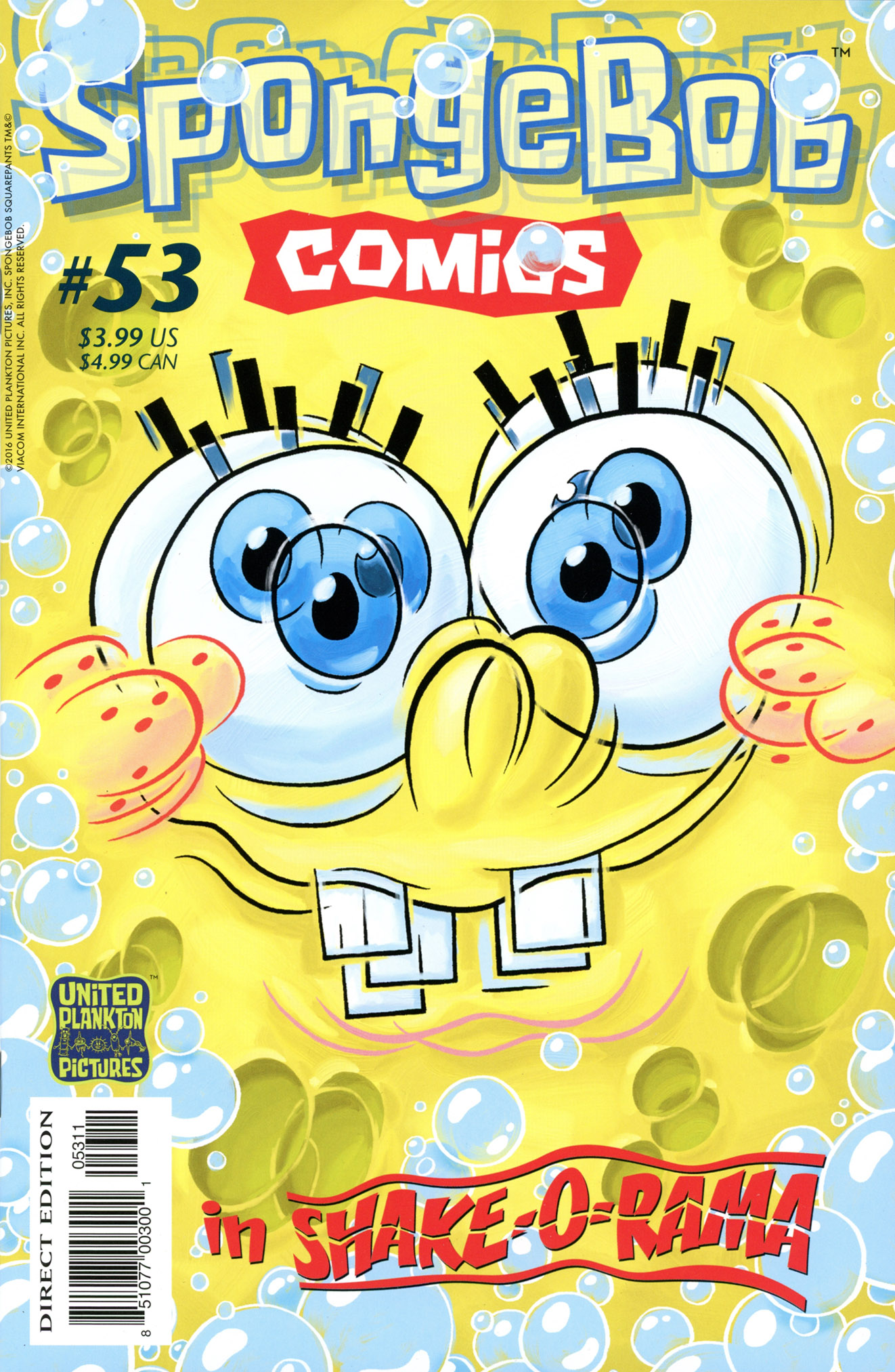 Read online SpongeBob Comics comic -  Issue #53 - 1