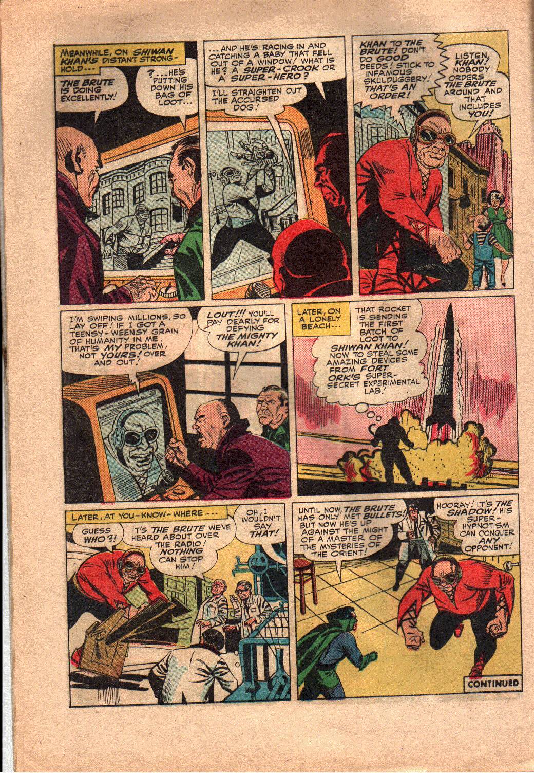 Read online The Shadow (1964) comic -  Issue #7 - 8