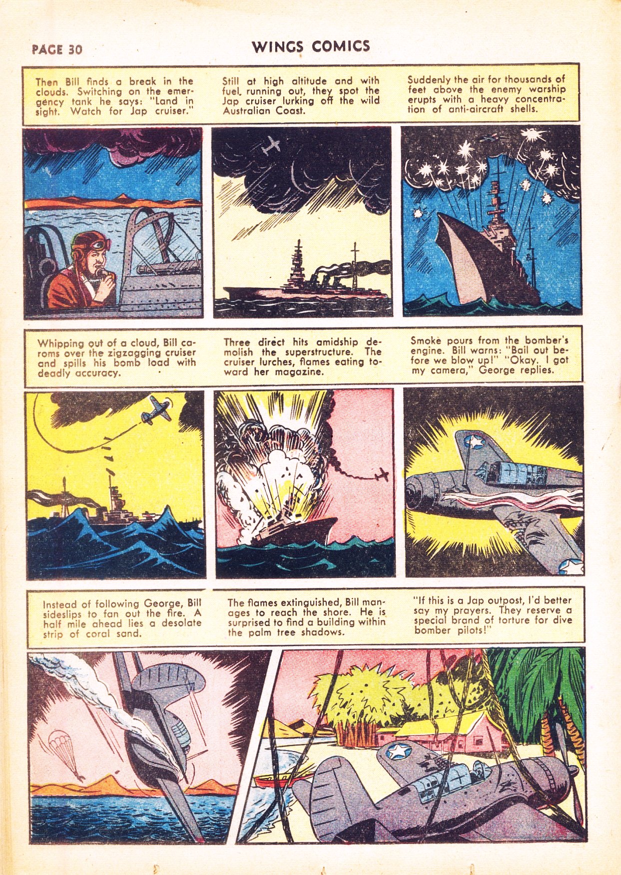 Read online Wings Comics comic -  Issue #31 - 32