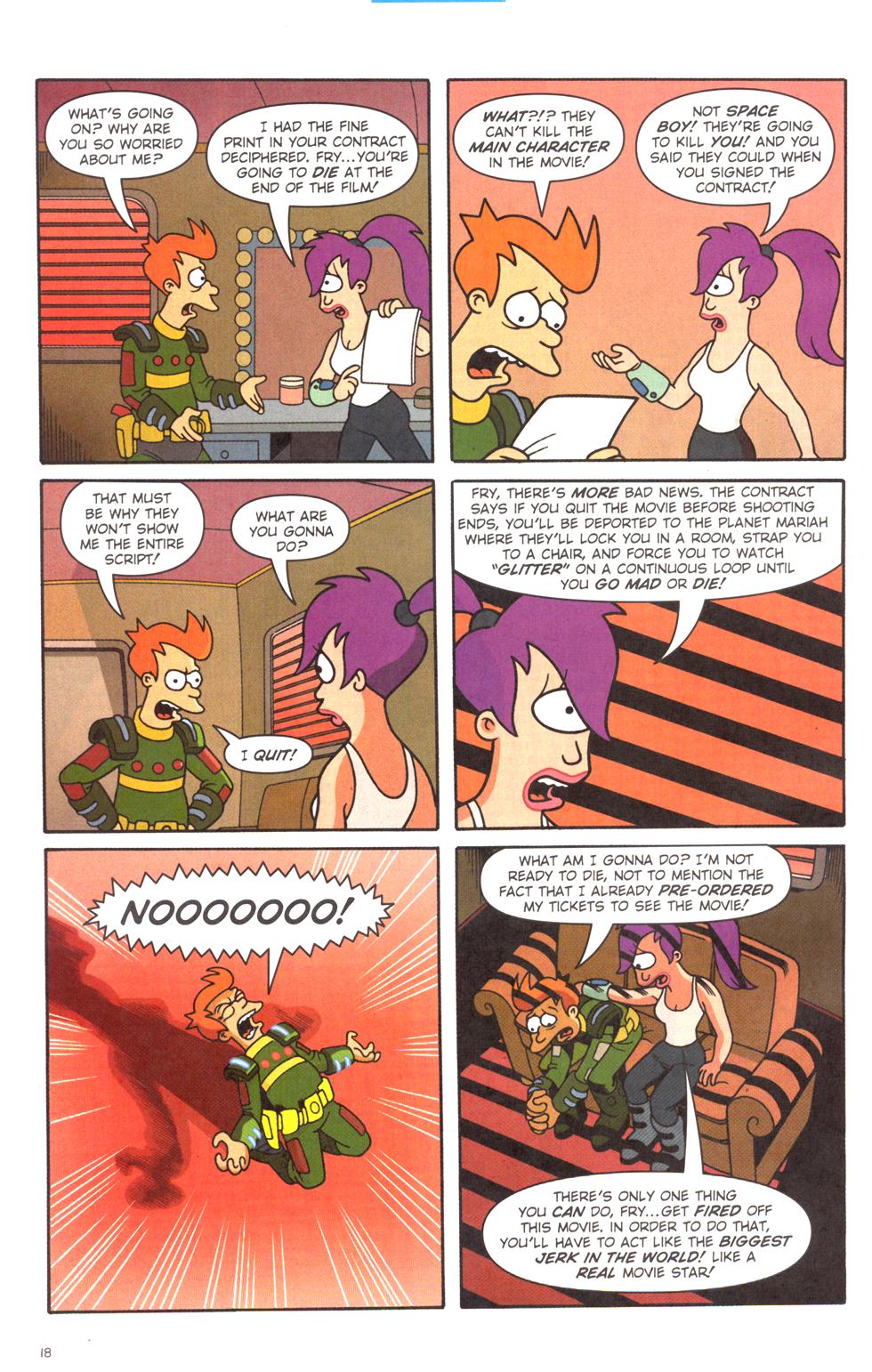 Read online Futurama Comics comic -  Issue #15 - 19