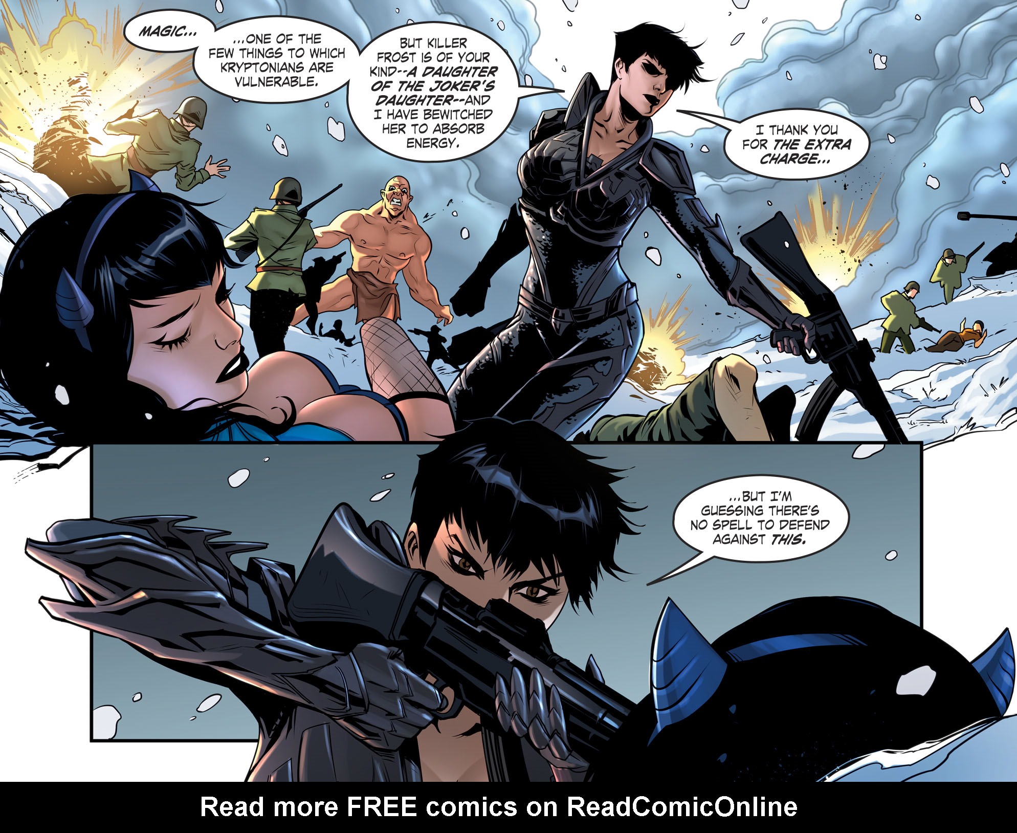 Read online DC Comics: Bombshells comic -  Issue #97 - 16