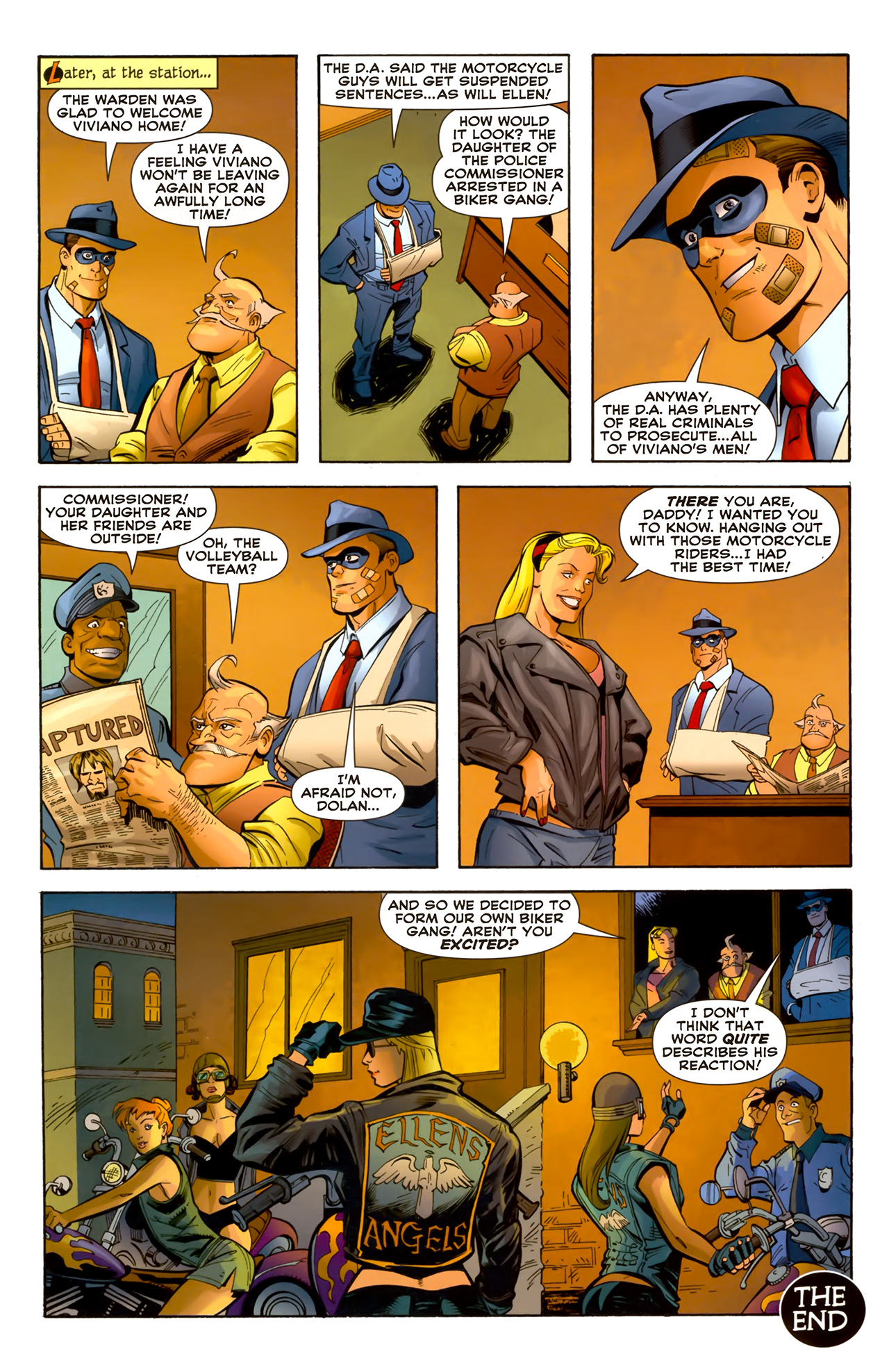 Read online The Spirit (2007) comic -  Issue #21 - 23