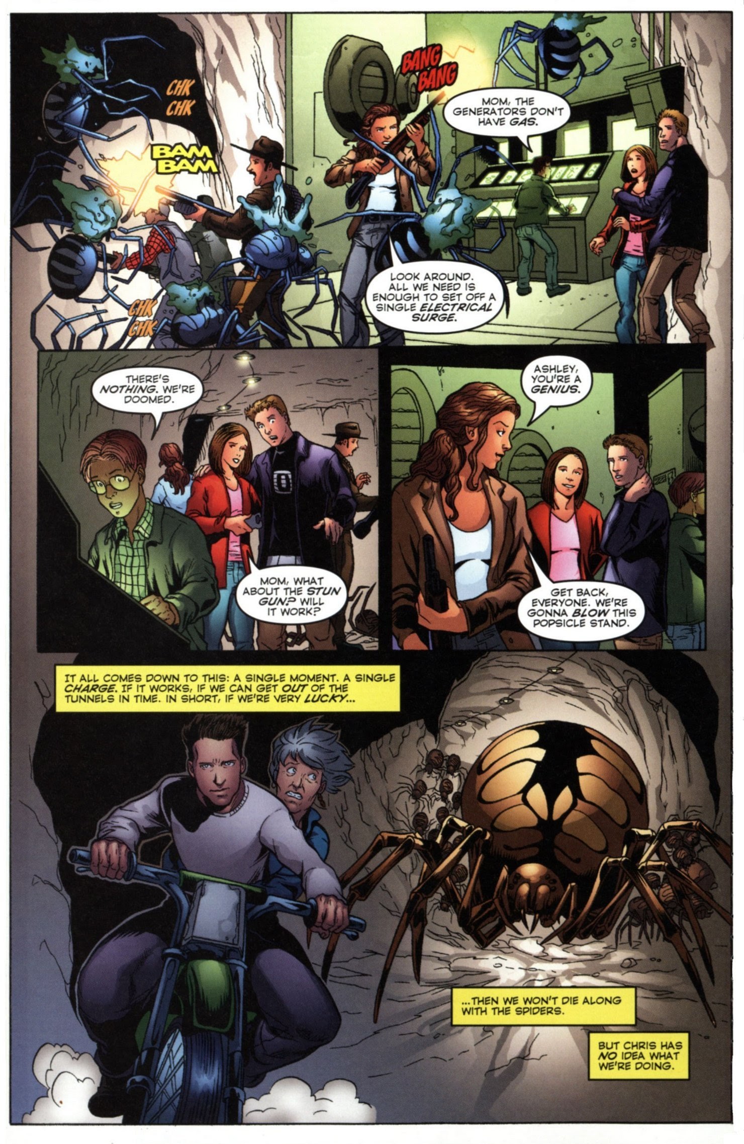 Read online Eight Legged Freaks comic -  Issue # Full - 57