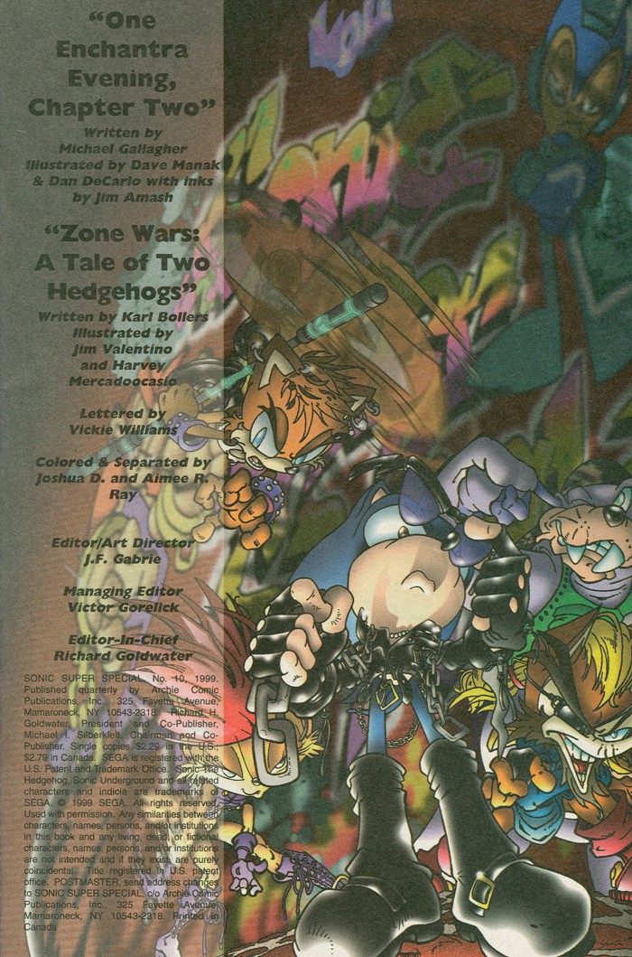 Read online Sonic Super Special comic -  Issue #10 - Chaos Crossover - 2
