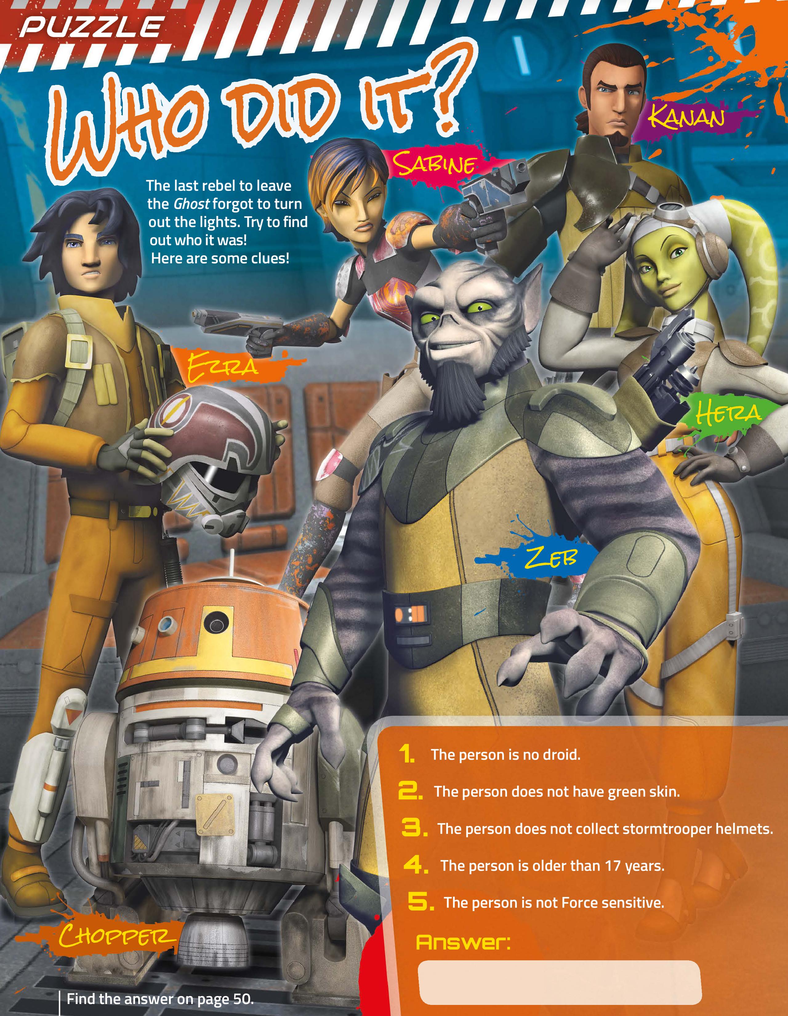 Read online Star Wars Rebels Magazine comic -  Issue #3 - 24