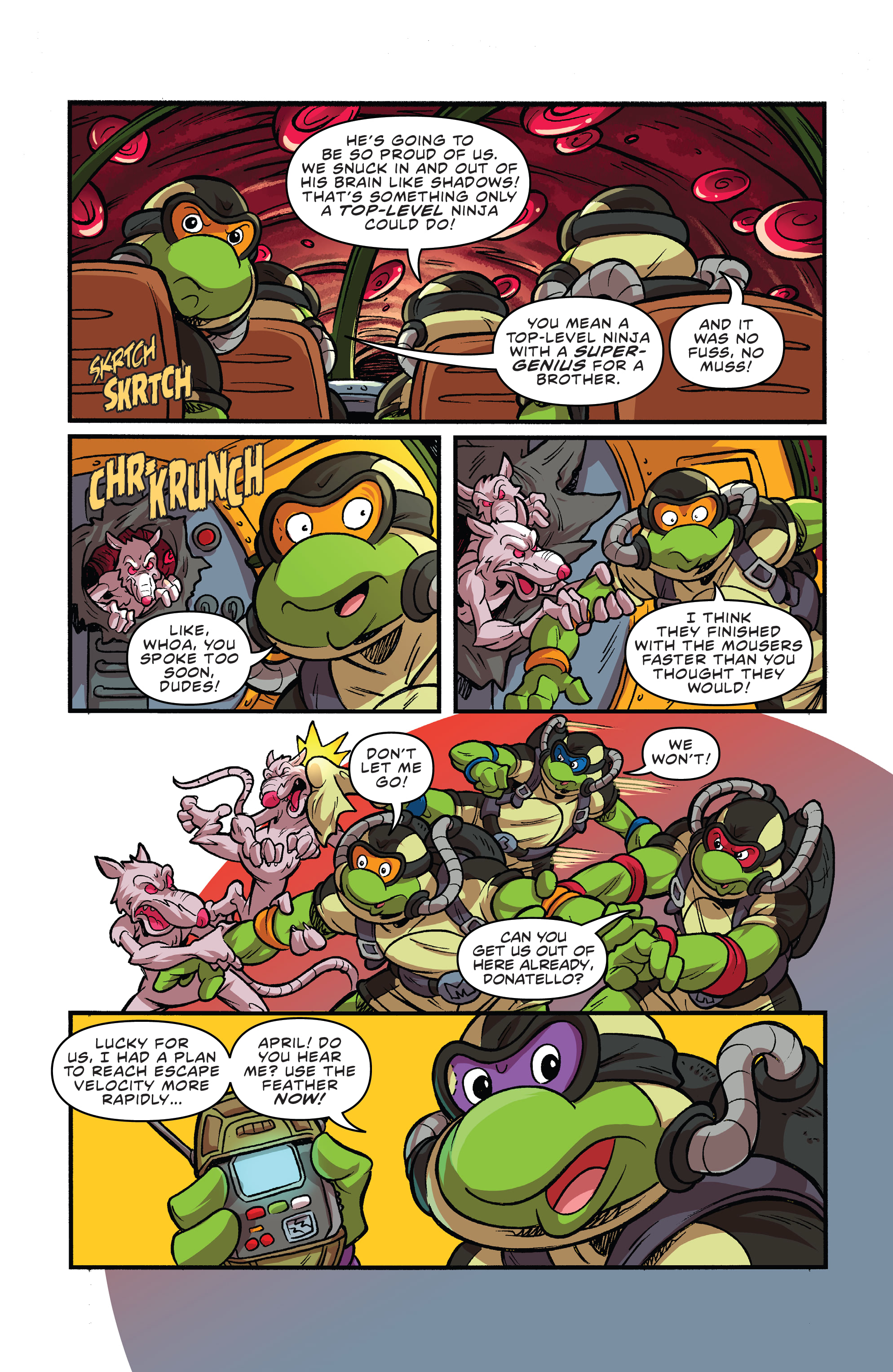 Read online Teenage Mutant Ninja Turtles: Saturday Morning Adventures comic -  Issue #4 - 19