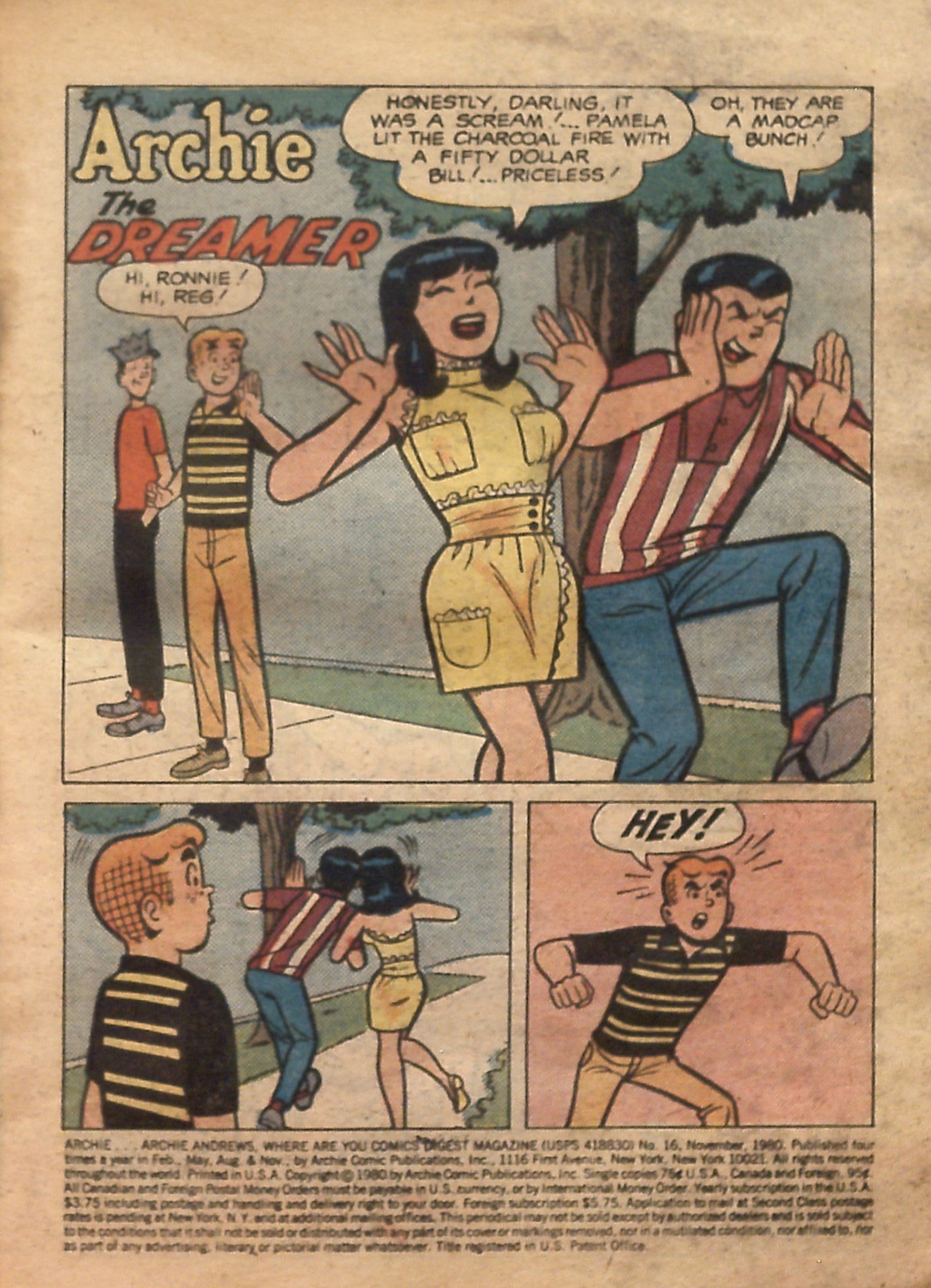 Read online Archie...Archie Andrews, Where Are You? Digest Magazine comic -  Issue #16 - 3