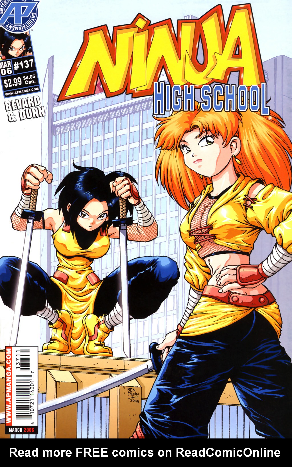 Read online Ninja High School (1986) comic -  Issue #137 - 1