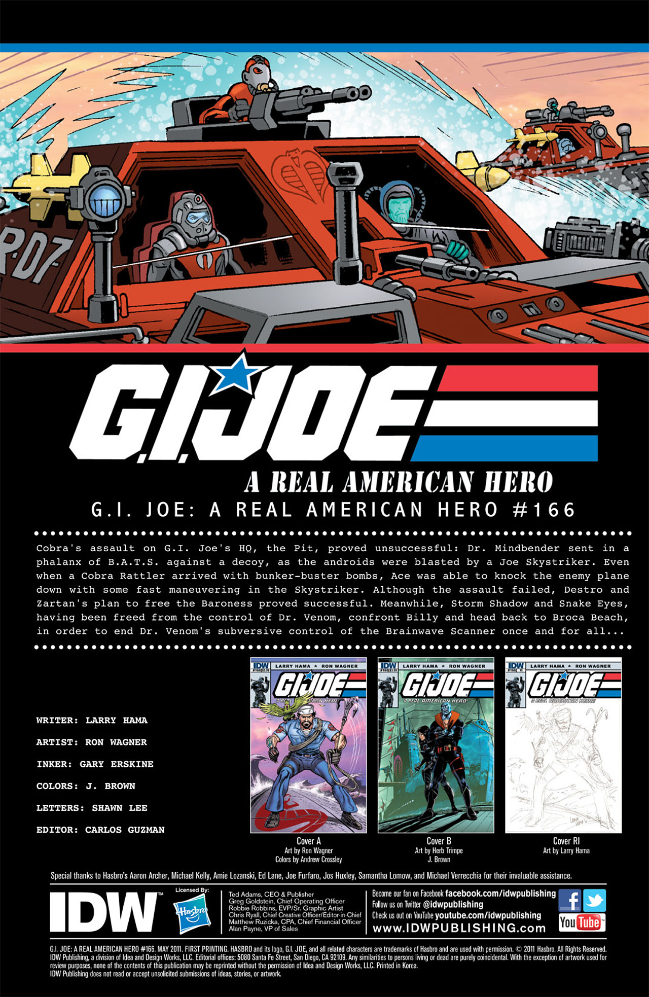 G.I. Joe: A Real American Hero 166 Page 3