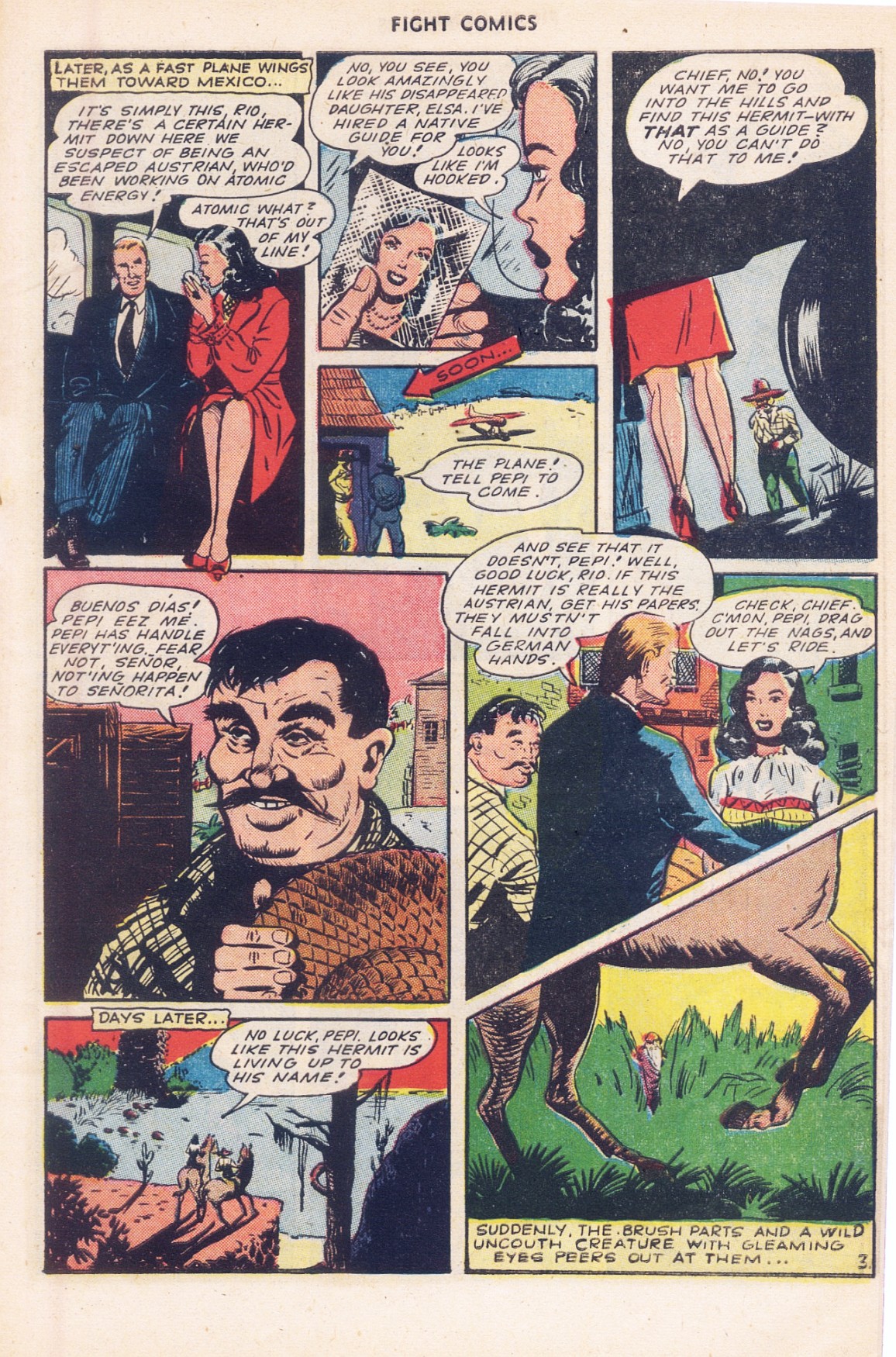 Read online Fight Comics comic -  Issue #37 - 43