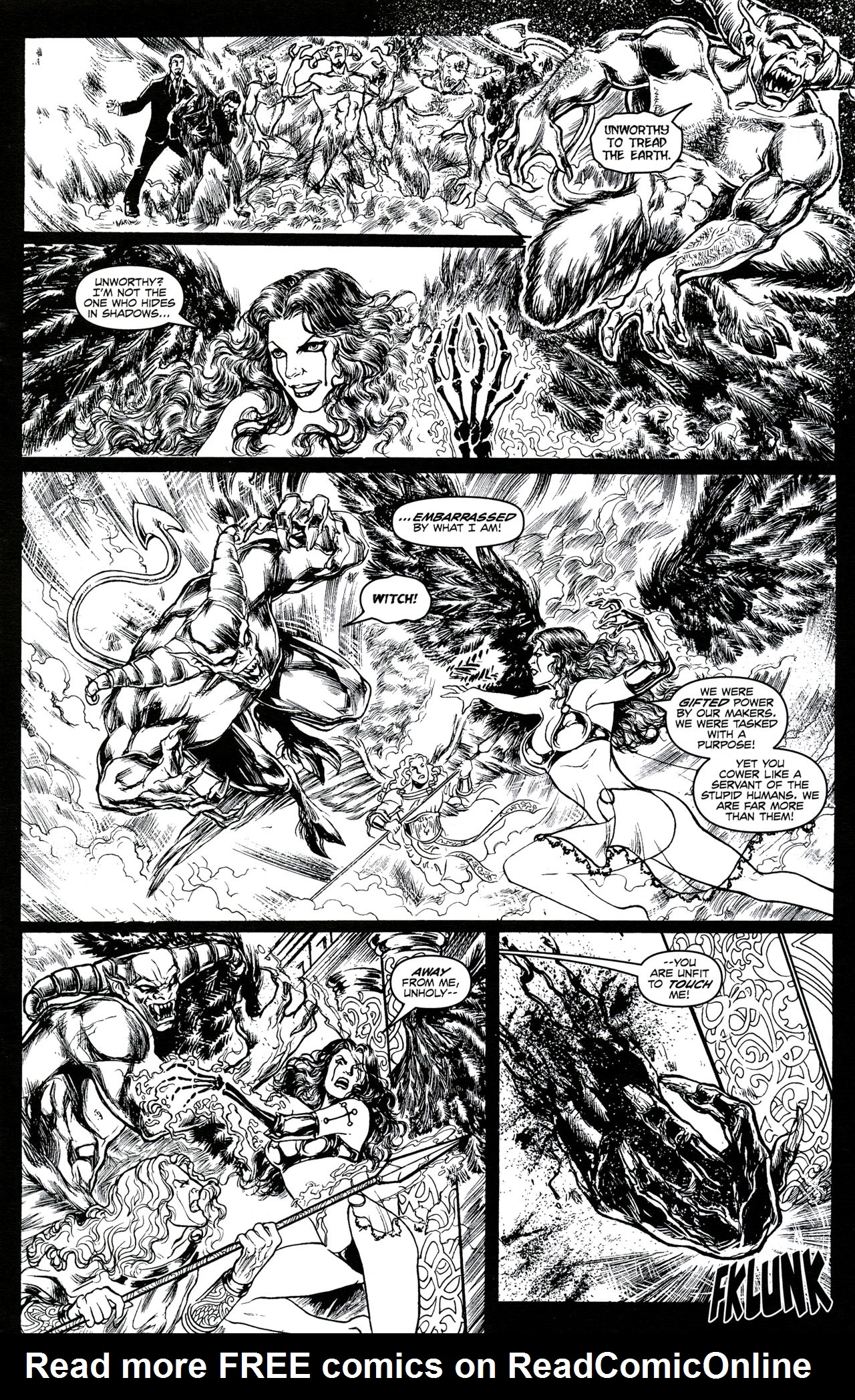 Read online Brian Pulido's War Angel comic -  Issue #0 - 18