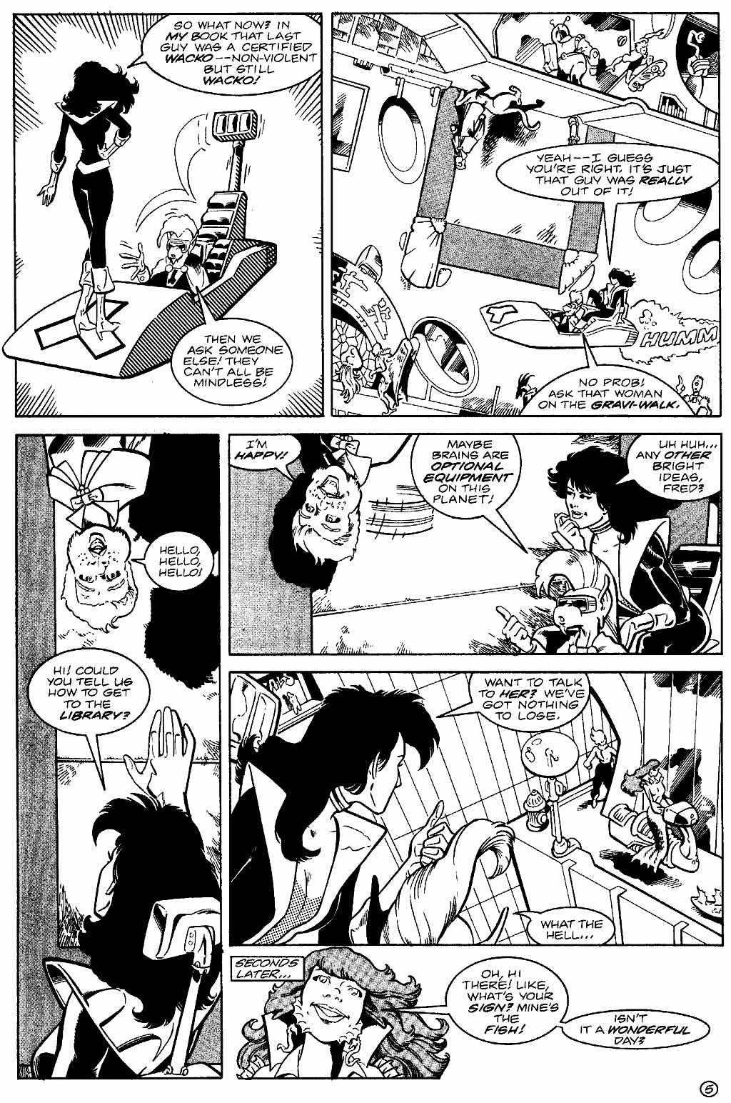 Read online Aristocratic Xtraterrestrial Time-Traveling Thieves comic -  Issue #6 - 6