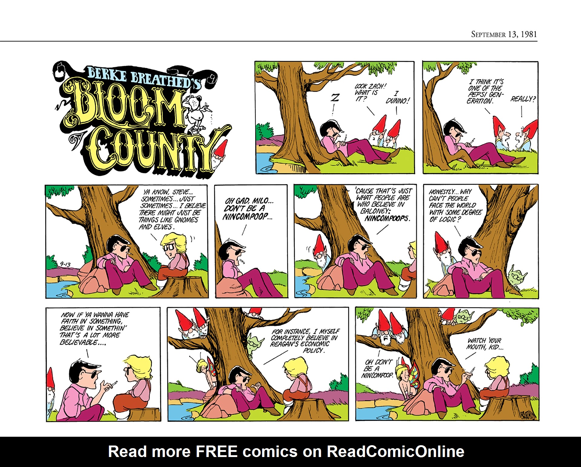 Read online The Bloom County Digital Library comic -  Issue # TPB 1 (Part 3) - 70
