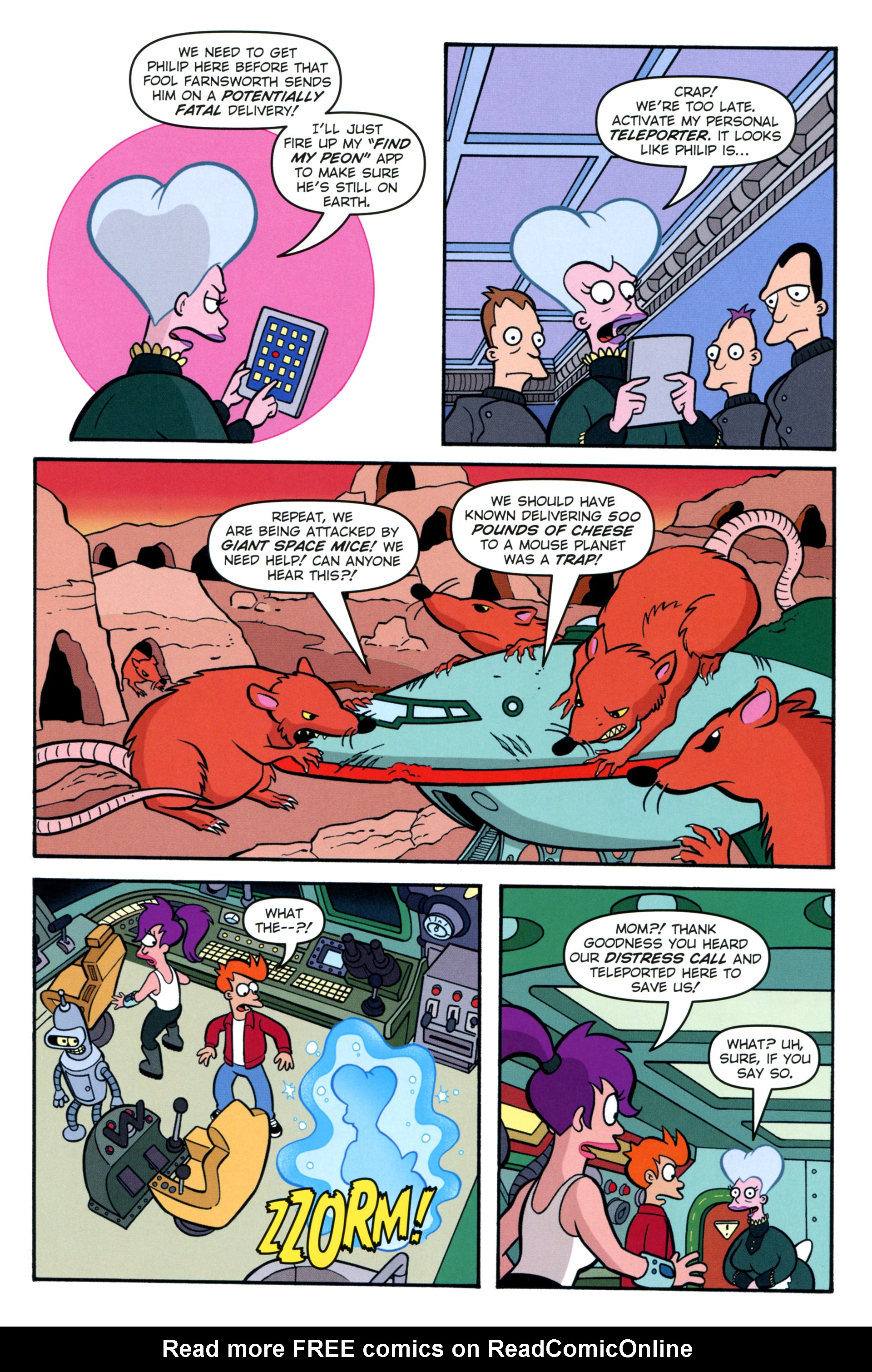 Read online Futurama Comics comic -  Issue #69 - 13
