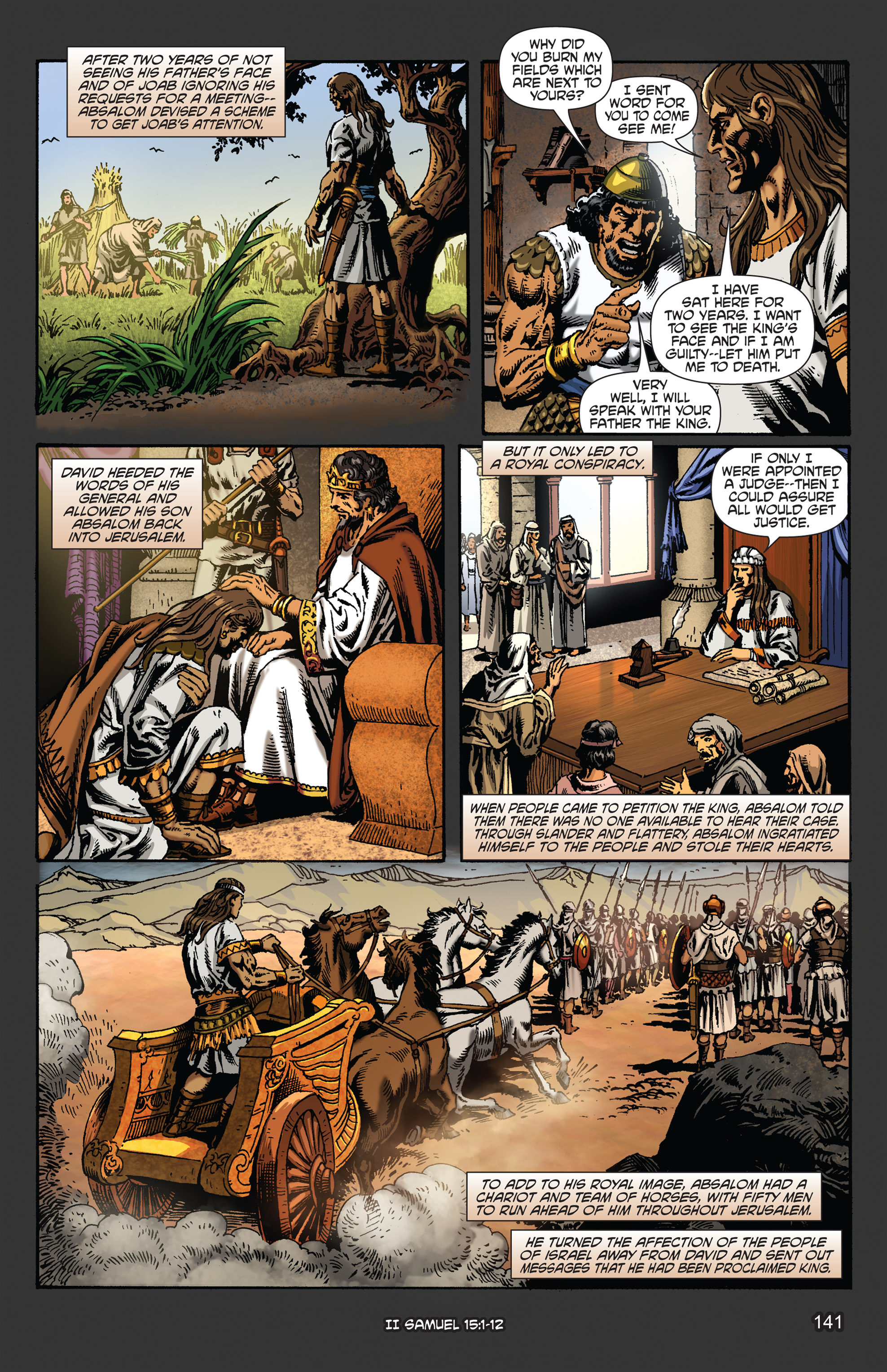 Read online The Kingstone Bible comic -  Issue #5 - 145