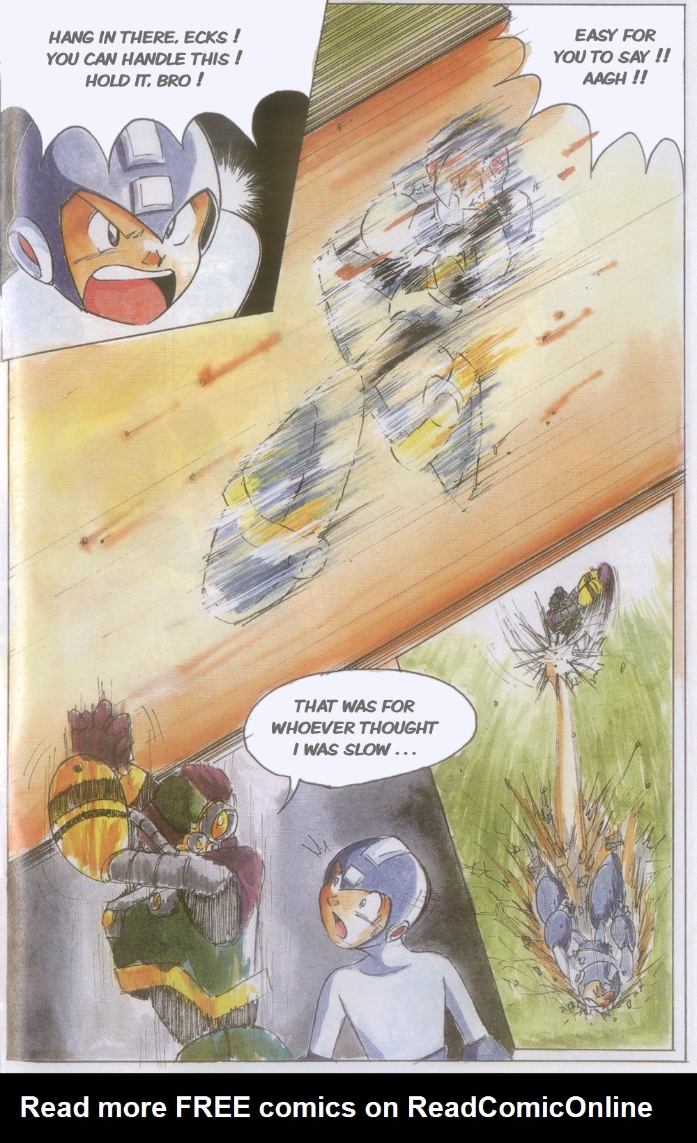 Read online Novas Aventuras de Megaman comic -  Issue #7 - 24