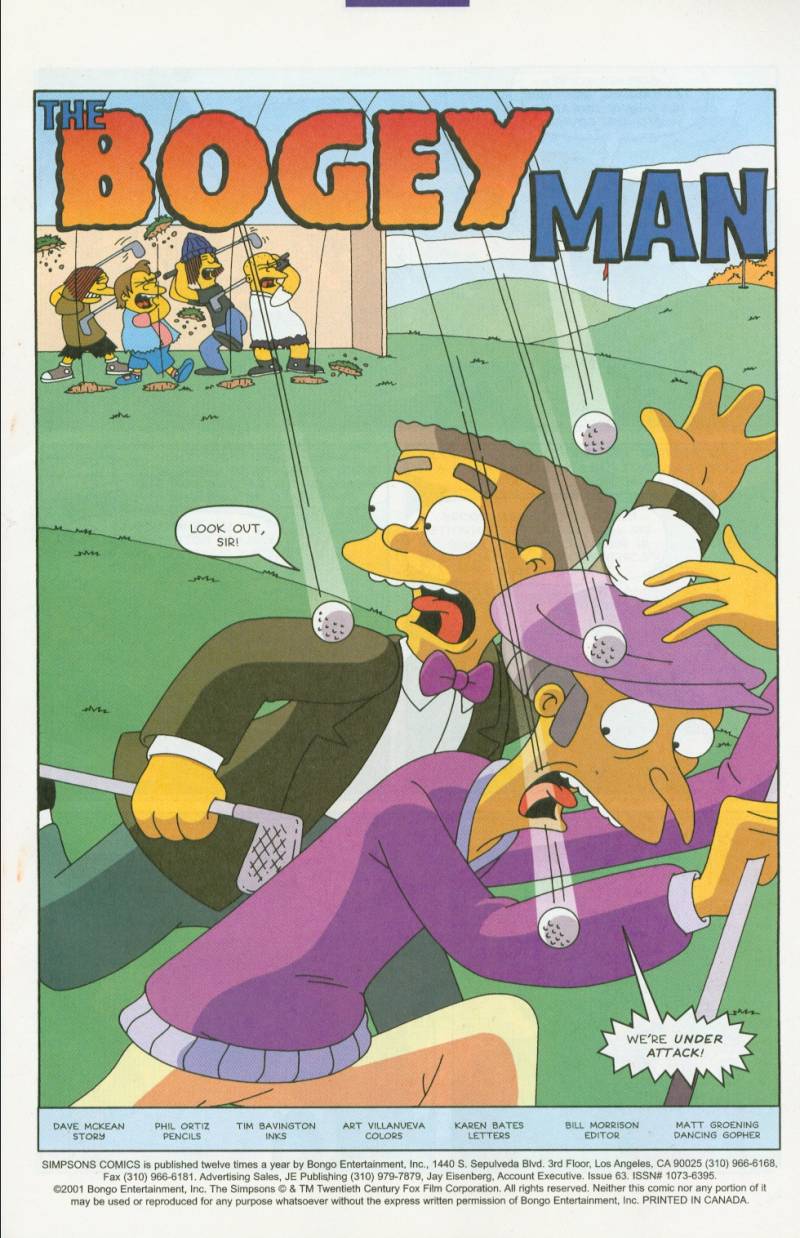 Read online Simpsons Comics comic -  Issue #63 - 2