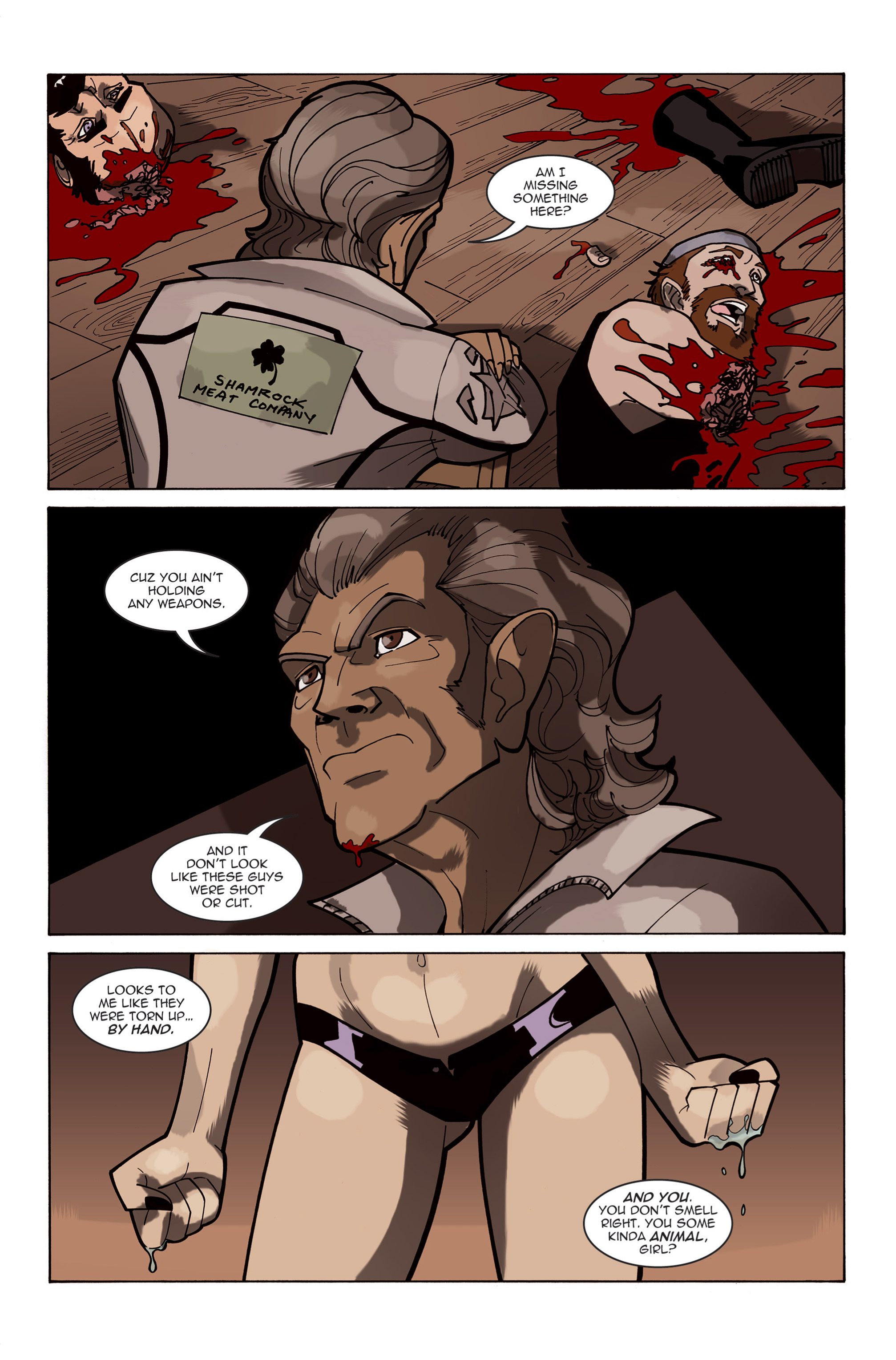 Read online Zombie Tramp (2014) comic -  Issue #5 - 9