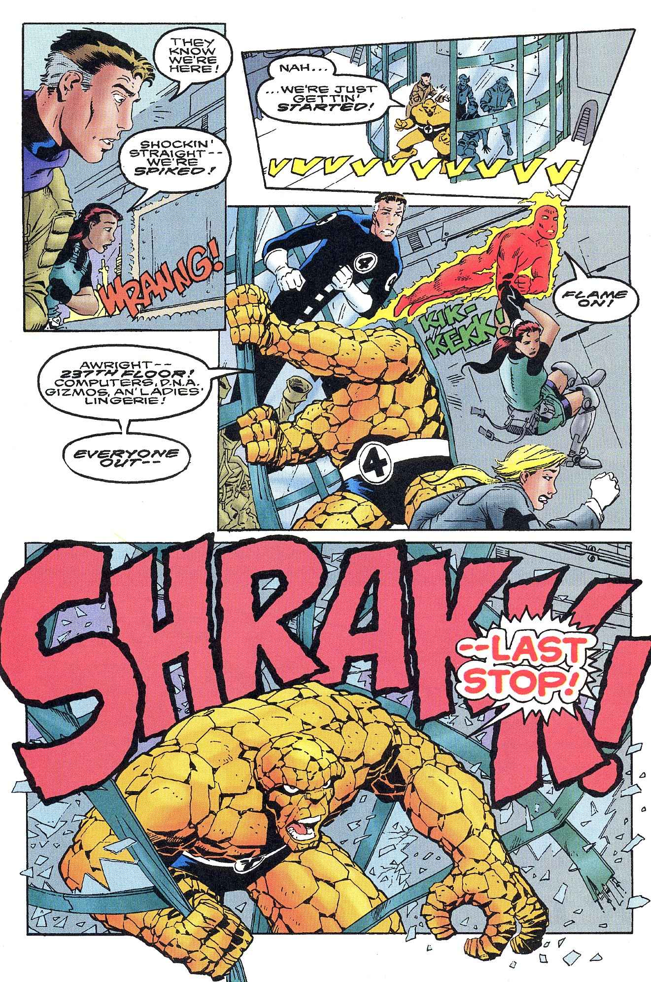 Read online Fantastic Four 2099 comic -  Issue #4 - 12
