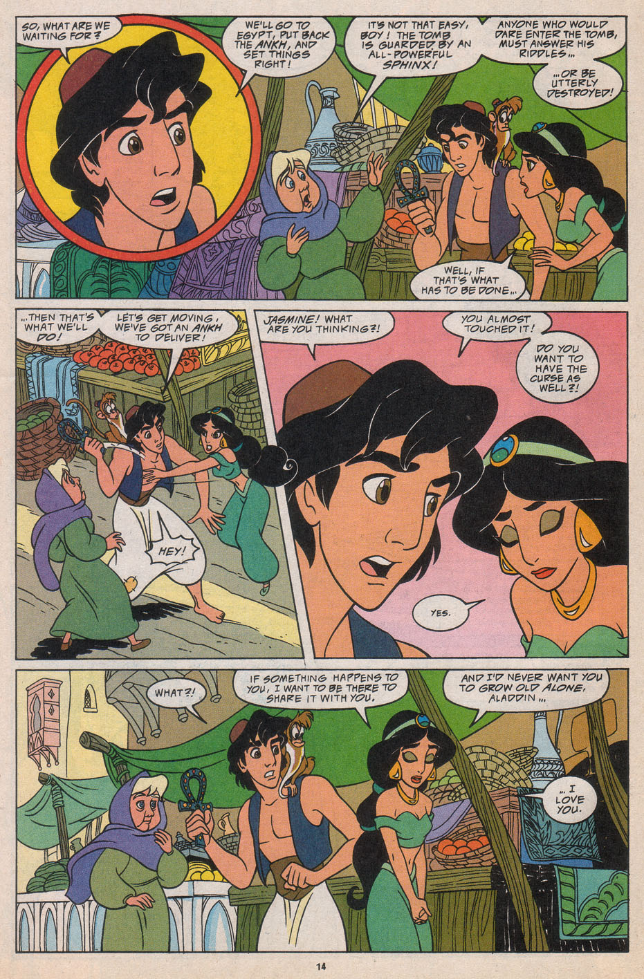 Read online Disney's Aladdin comic -  Issue #2 - 15