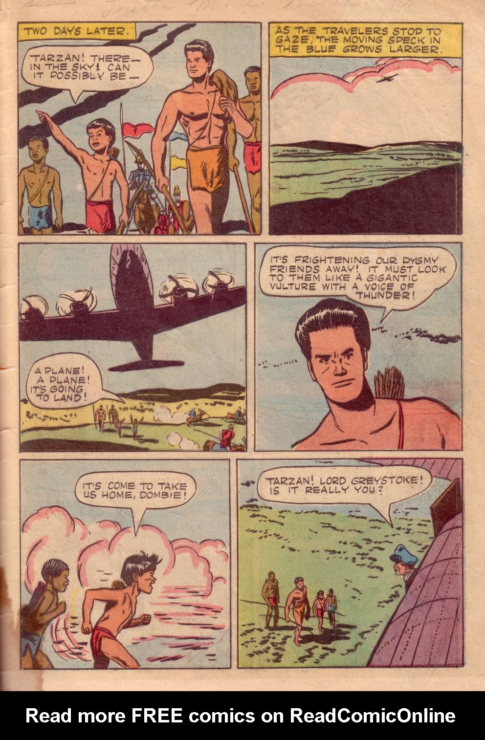 Read online Tarzan (1948) comic -  Issue #8 - 33