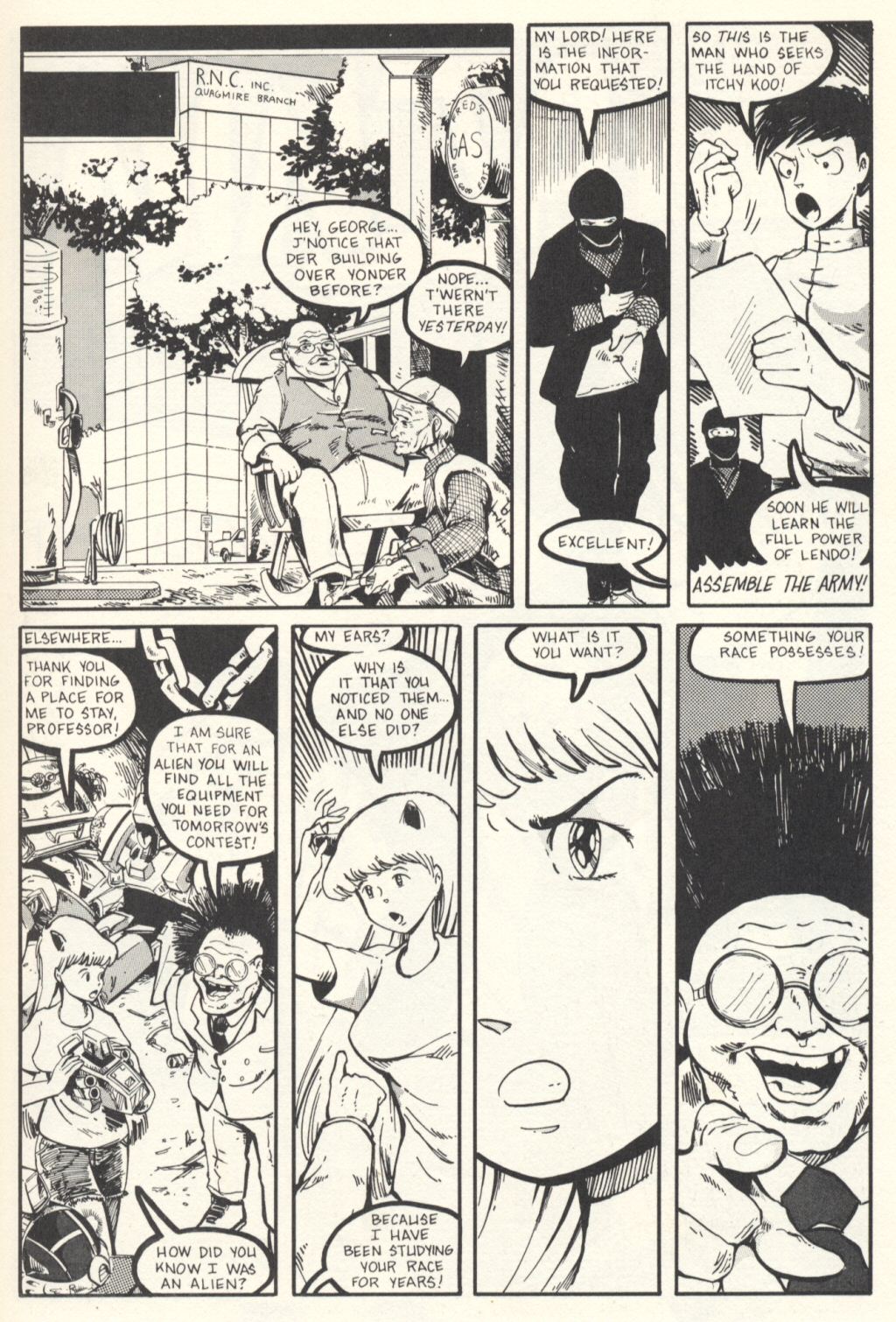 Read online Ninja High School (1988) comic -  Issue # TPB - 32