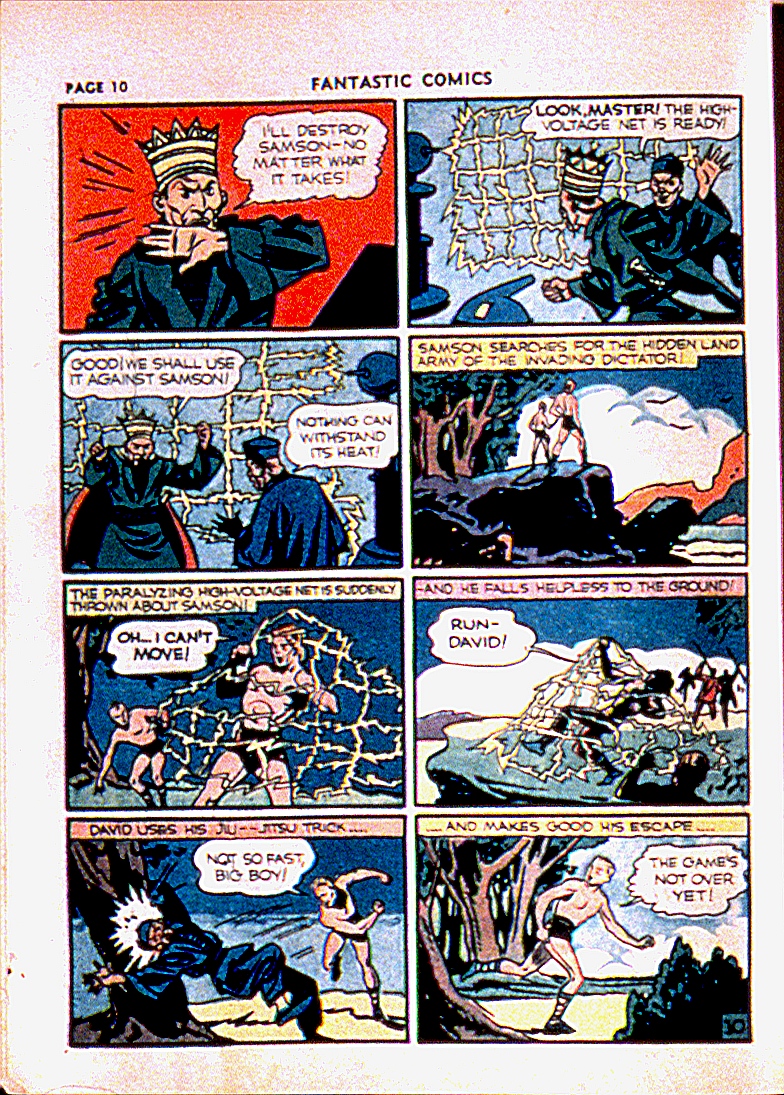 Read online Fantastic Comics comic -  Issue #13 - 13