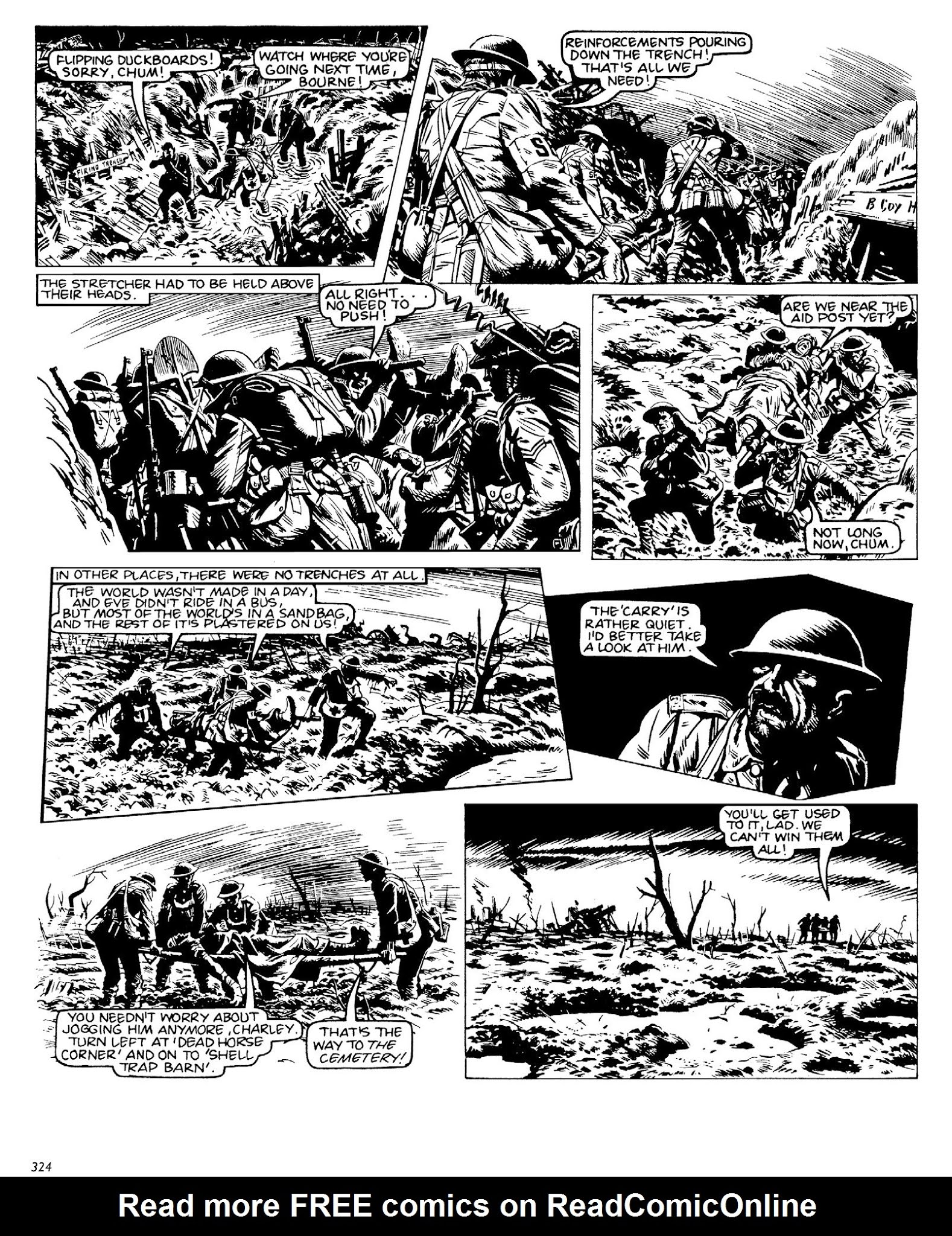 Read online Charley's War: The Definitive Collection comic -  Issue # TPB 2 - 324