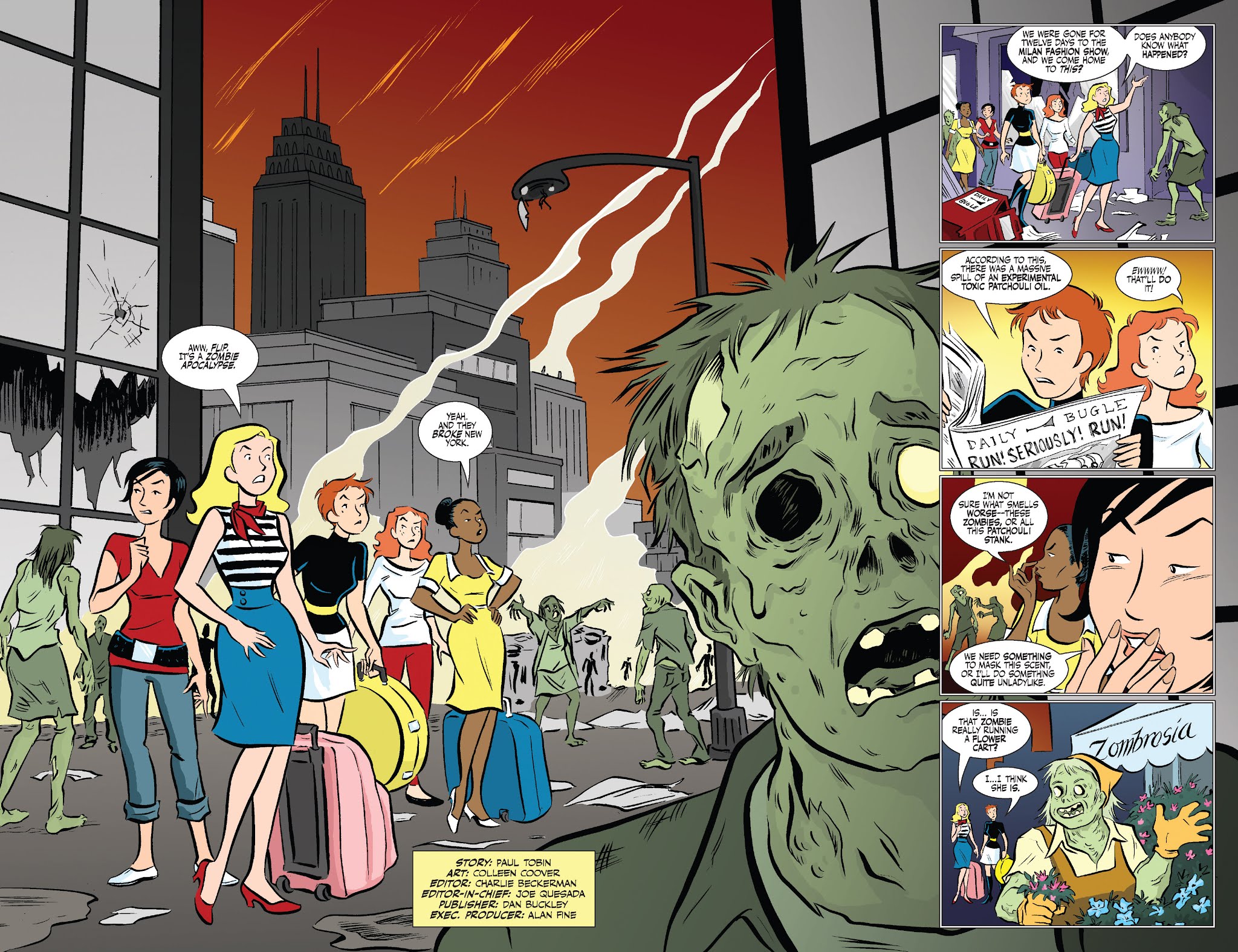 Read online Models, Inc. comic -  Issue #3 - 27