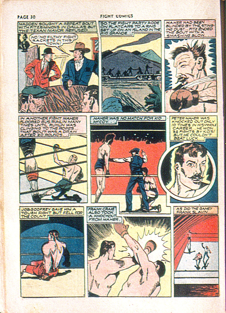 Read online Fight Comics comic -  Issue #13 - 32