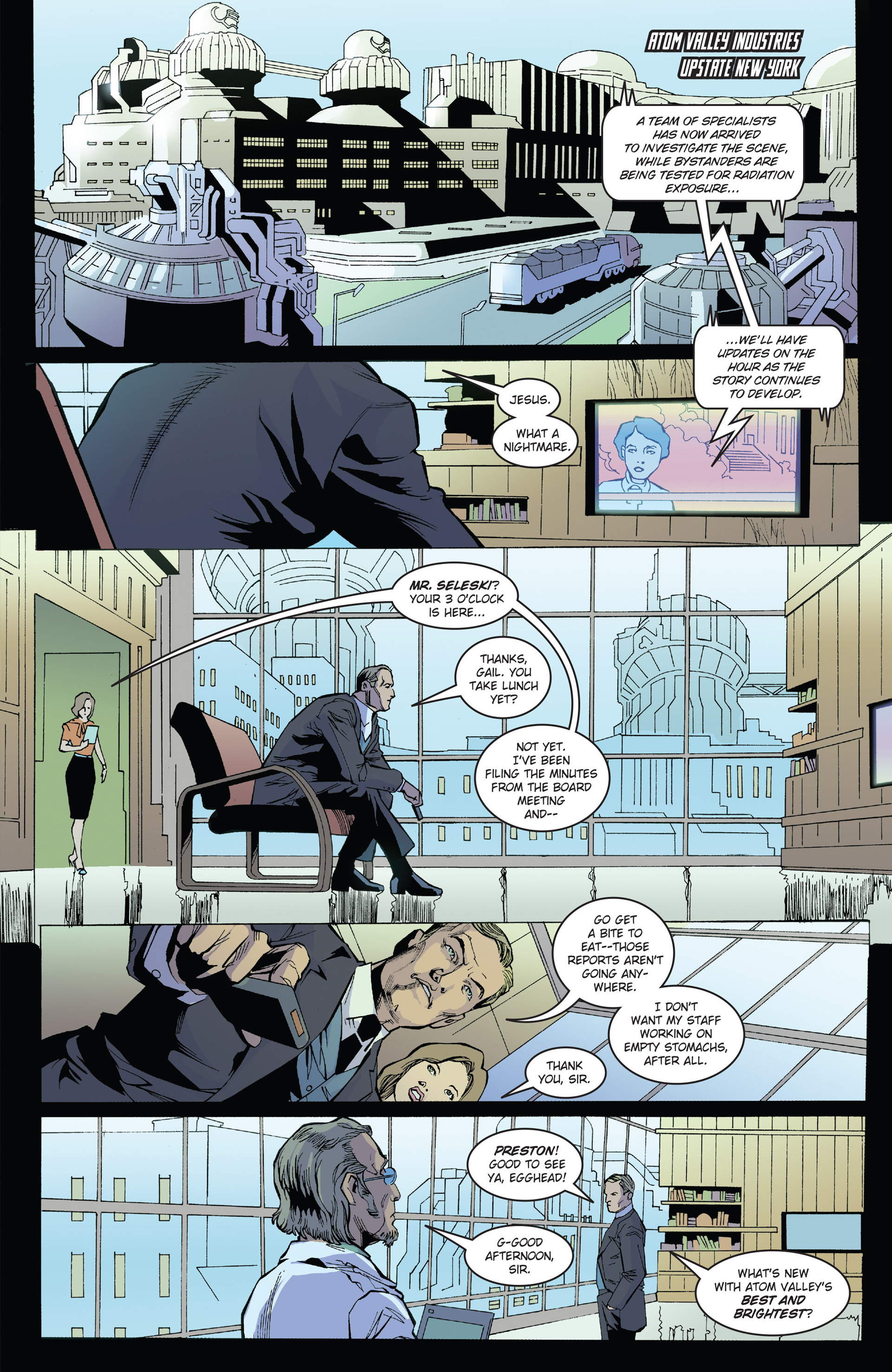 Read online Solar: Man of the Atom (2014) comic -  Issue #1 - 13