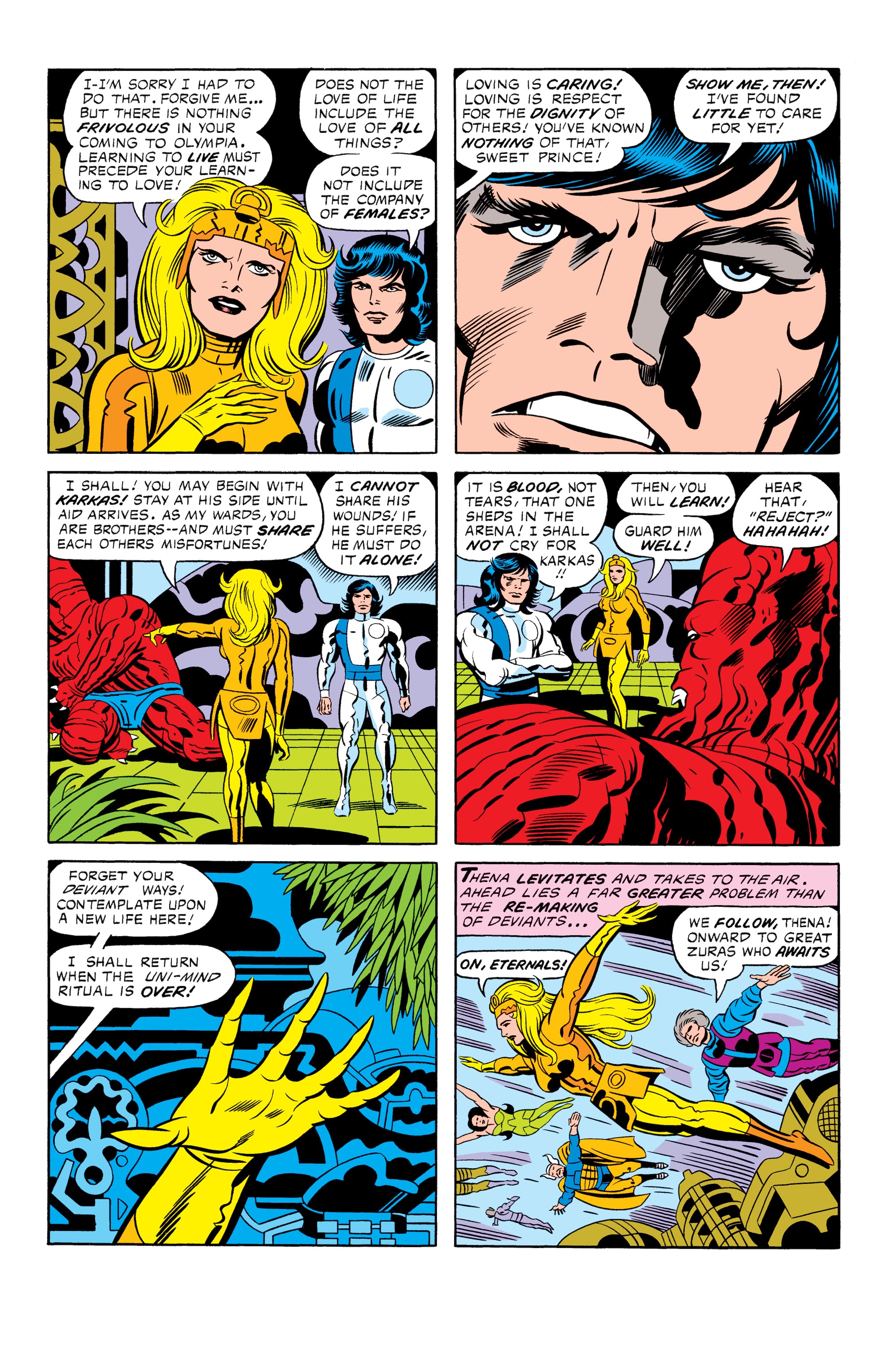 Read online The Eternals by Jack Kirby: The Complete Collection comic -  Issue # TPB (Part 2) - 99