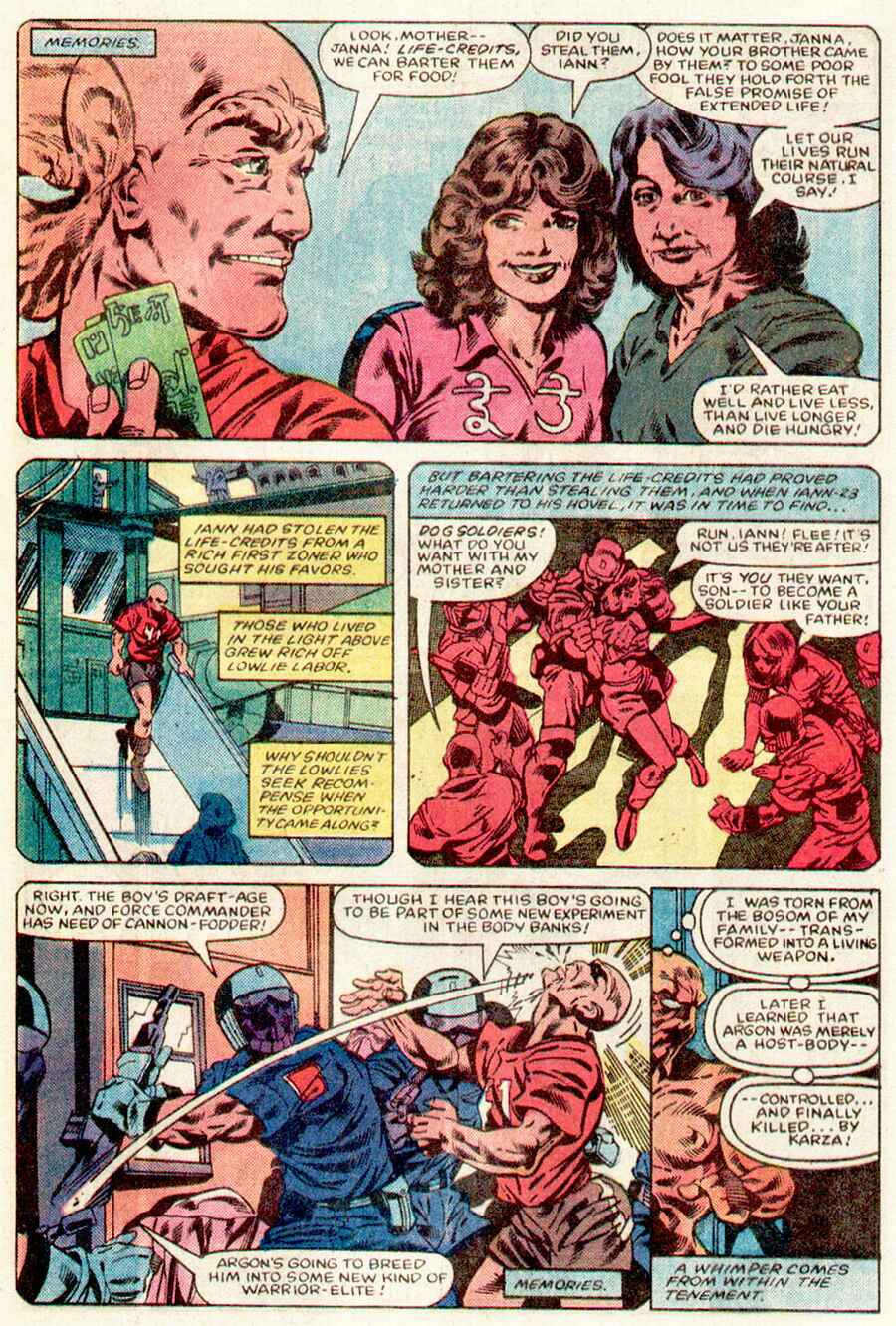 Read online Micronauts (1979) comic -  Issue #55 - 16