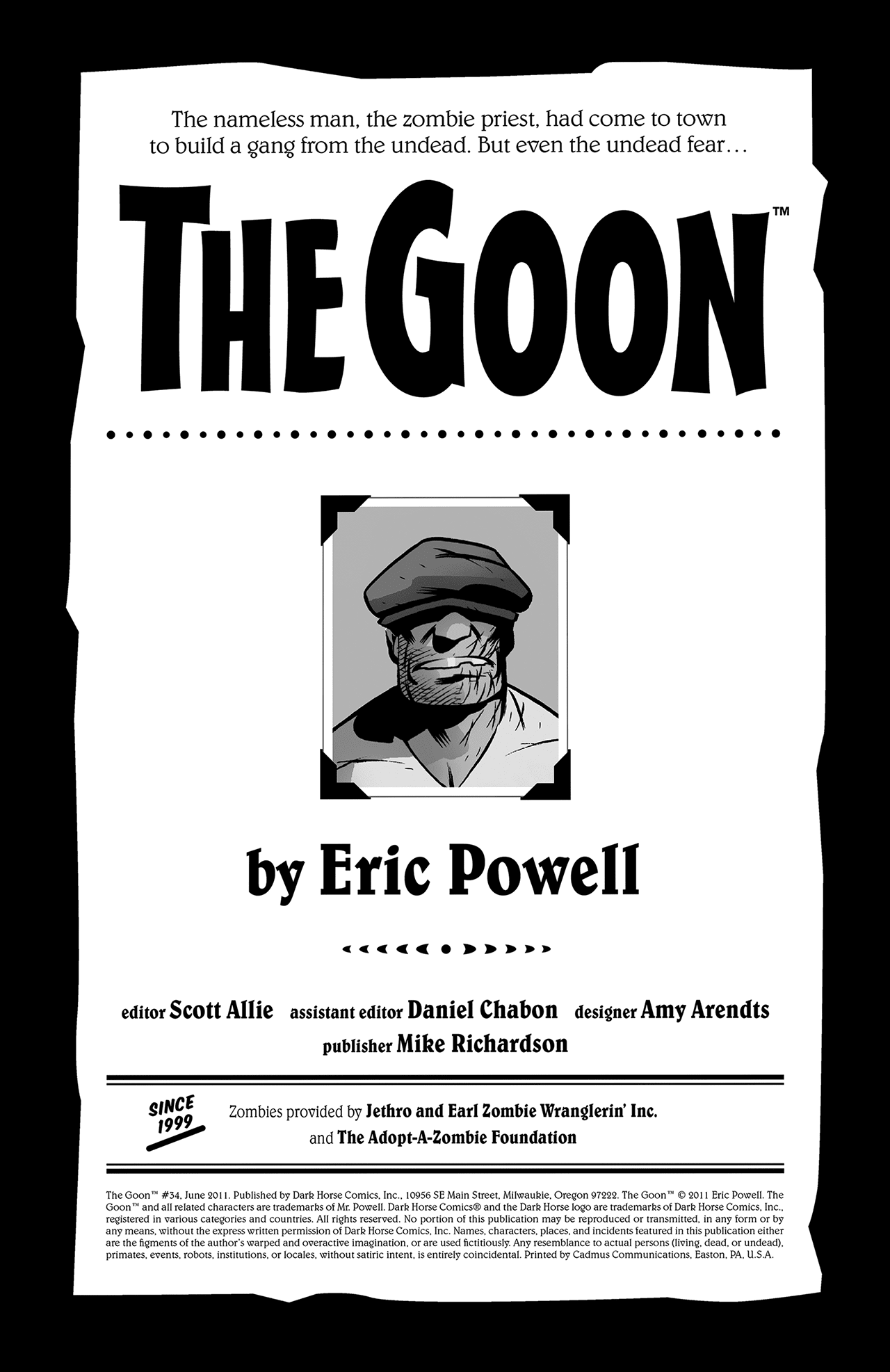 Read online The Goon (2003) comic -  Issue #34 - 2