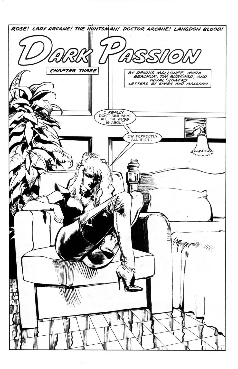 Read online Rose (Existed) comic -  Issue #3 - 3