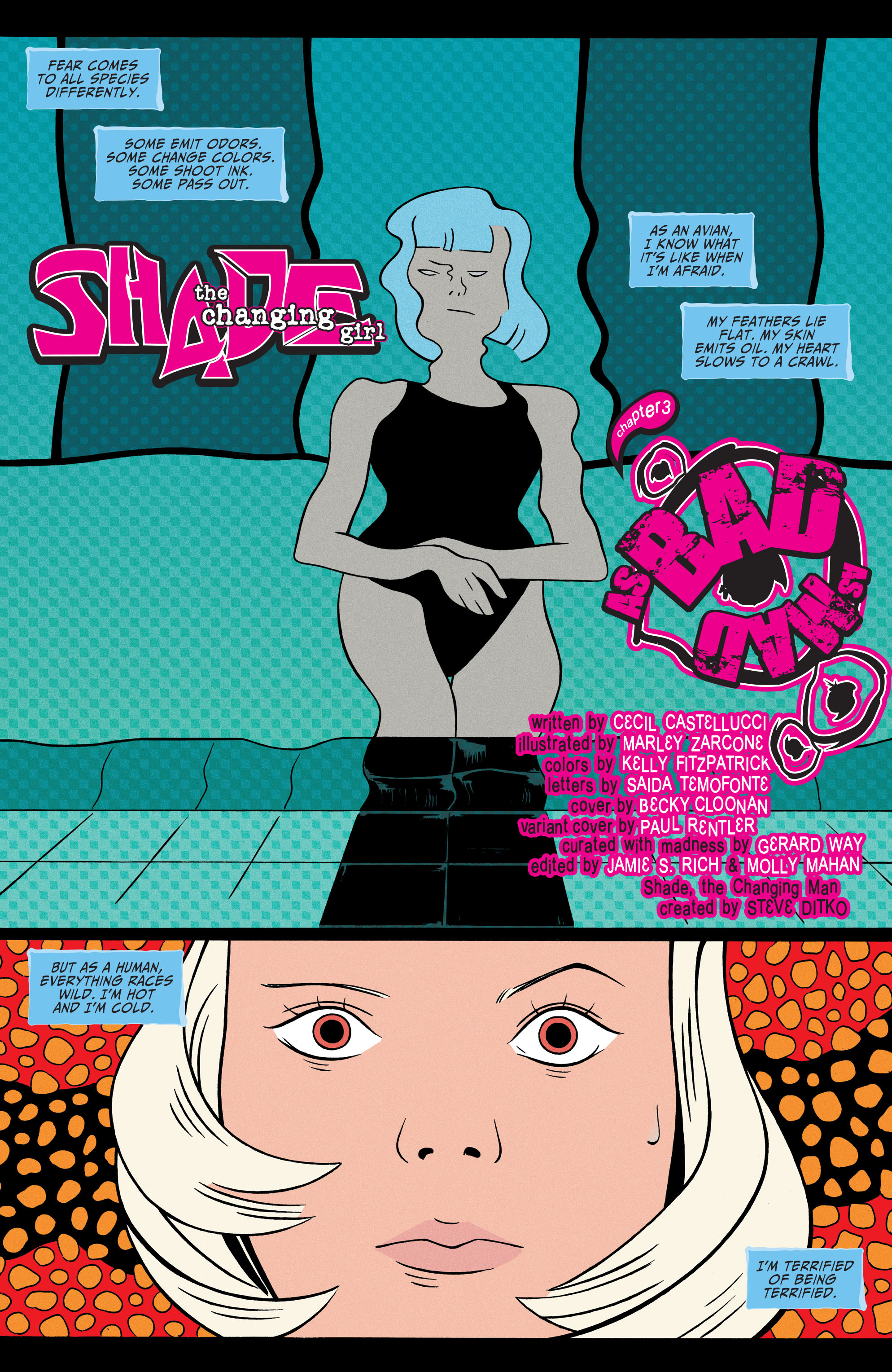 Read online Shade, the Changing Girl comic -  Issue #3 - 4