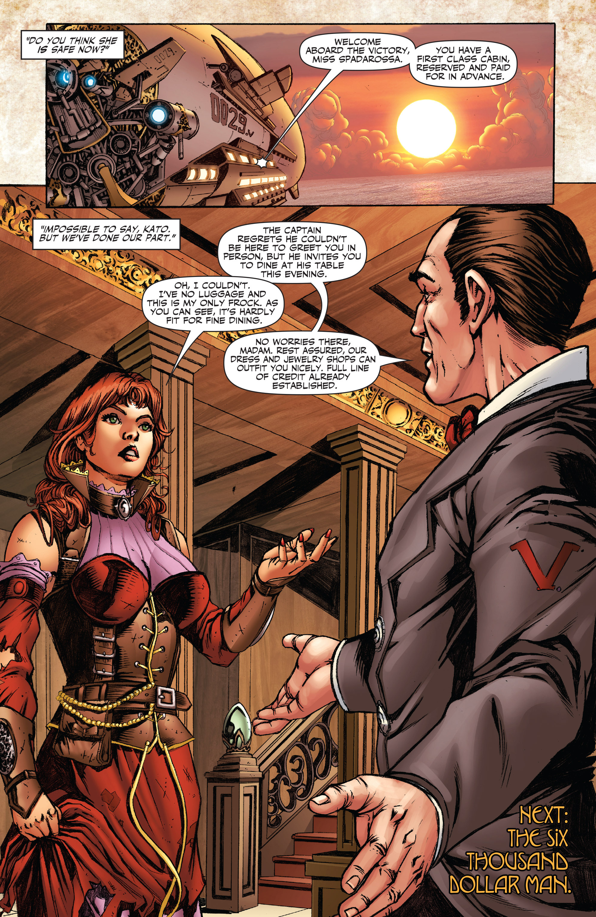 Read online Legenderry: A Steampunk Adventure comic -  Issue #2 - 24