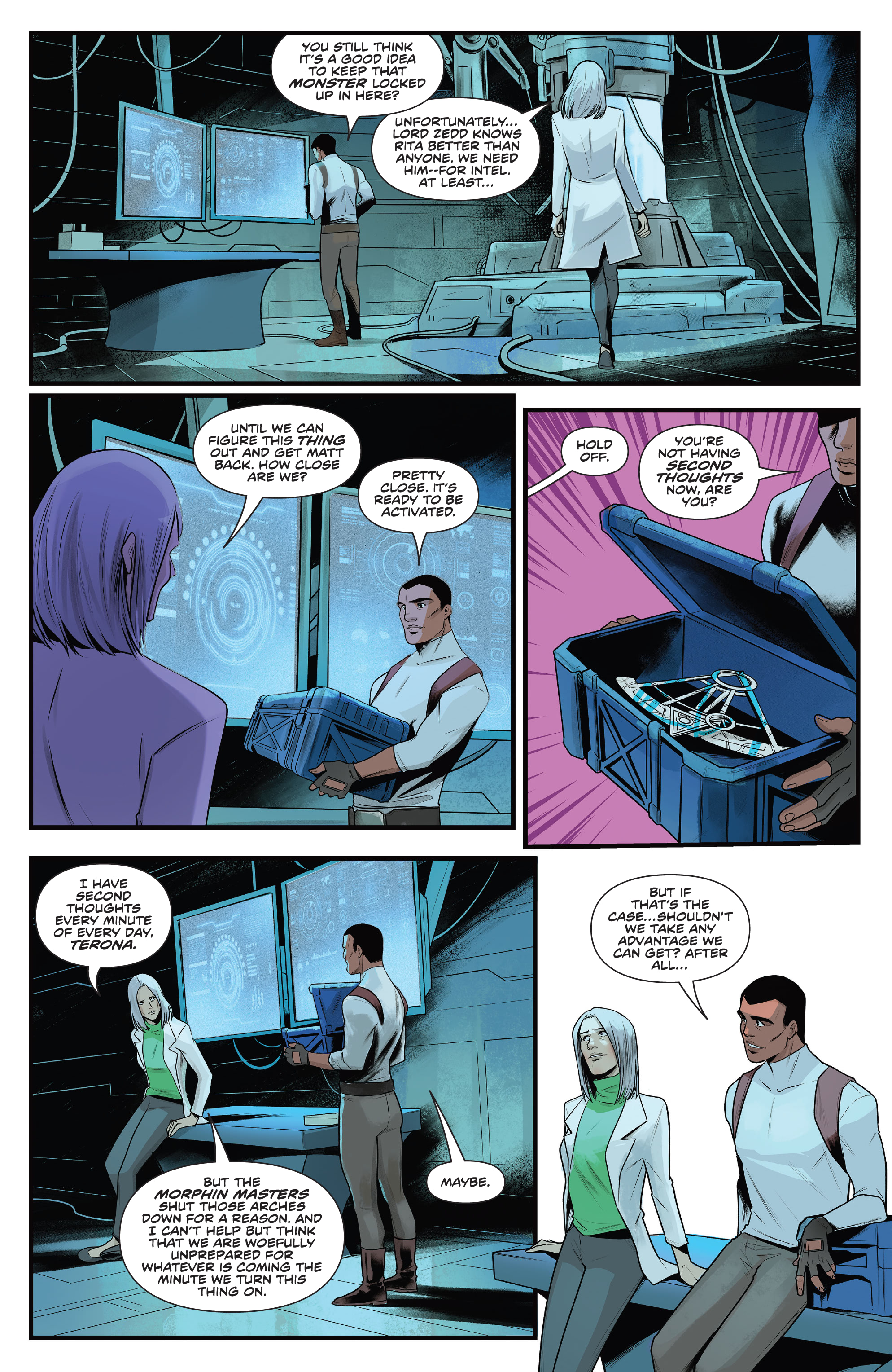 Read online Mighty Morphin Power Rangers comic -  Issue #106 - 21