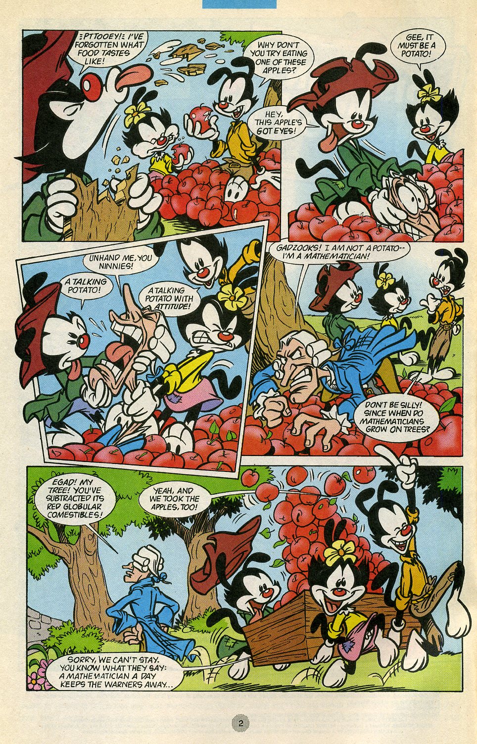 Read online Animaniacs comic -  Issue #8 - 4