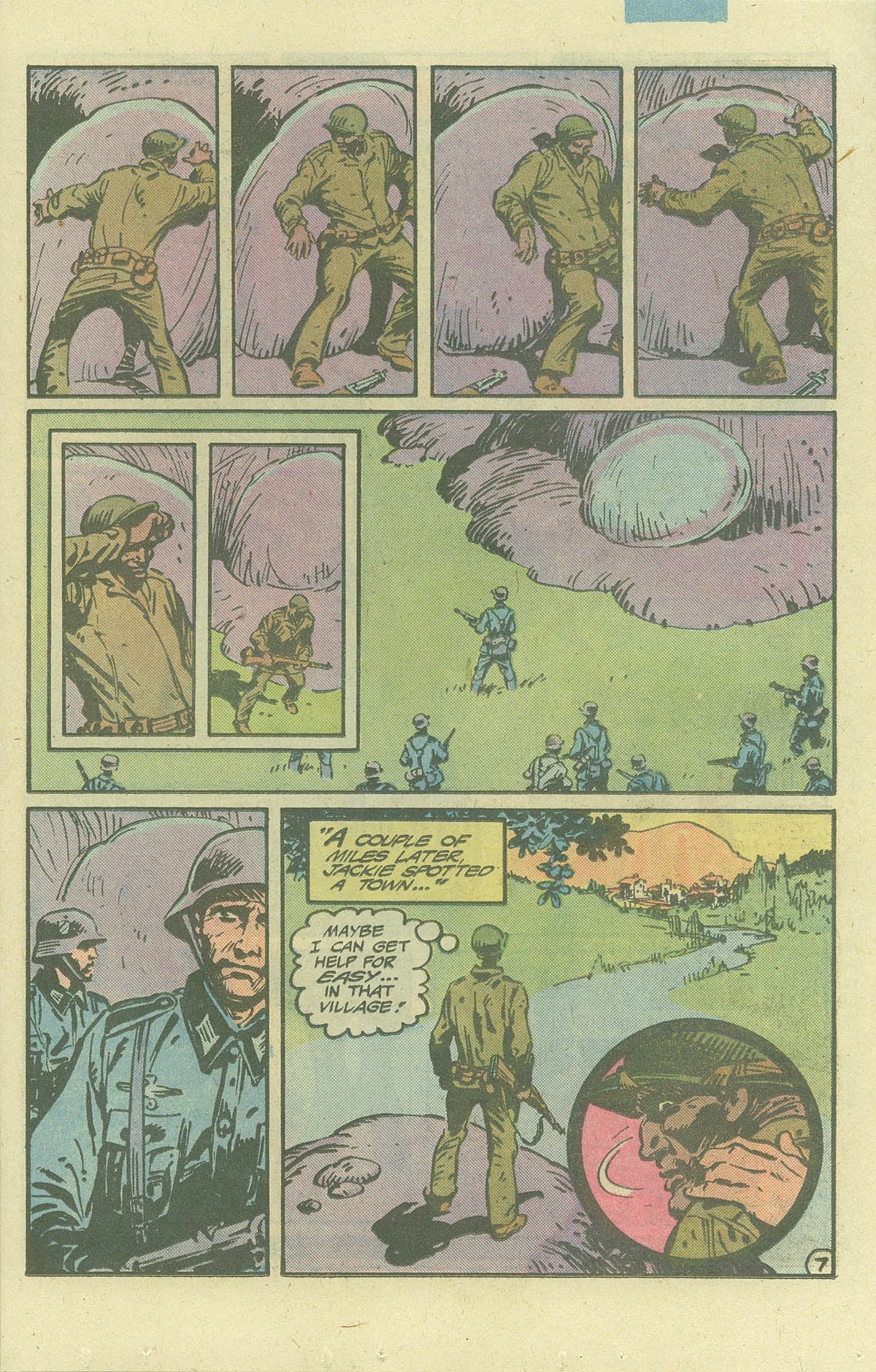 Read online Sgt. Rock comic -  Issue #386 - 7