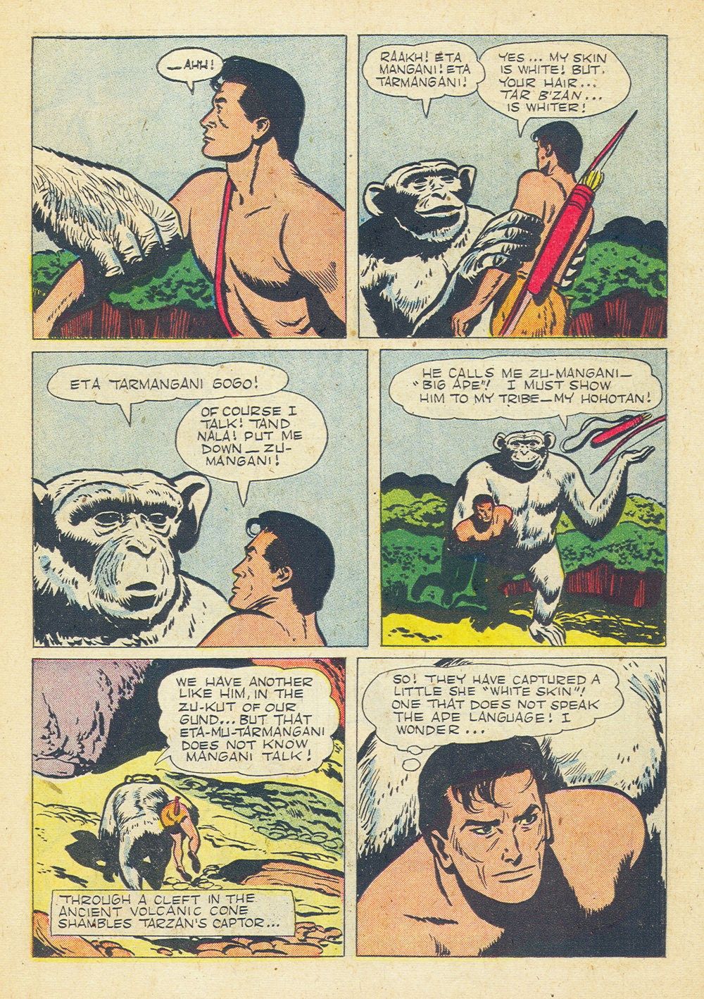 Read online Tarzan (1948) comic -  Issue #58 - 10