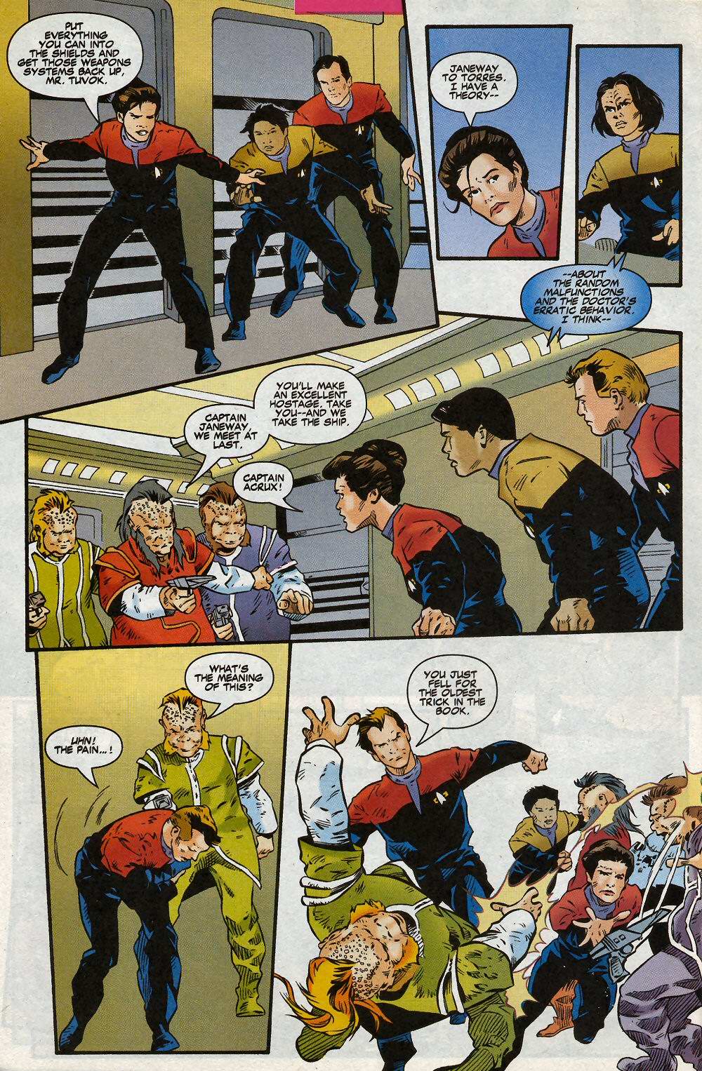 Read online Star Trek: Voyager comic -  Issue #3 - 17