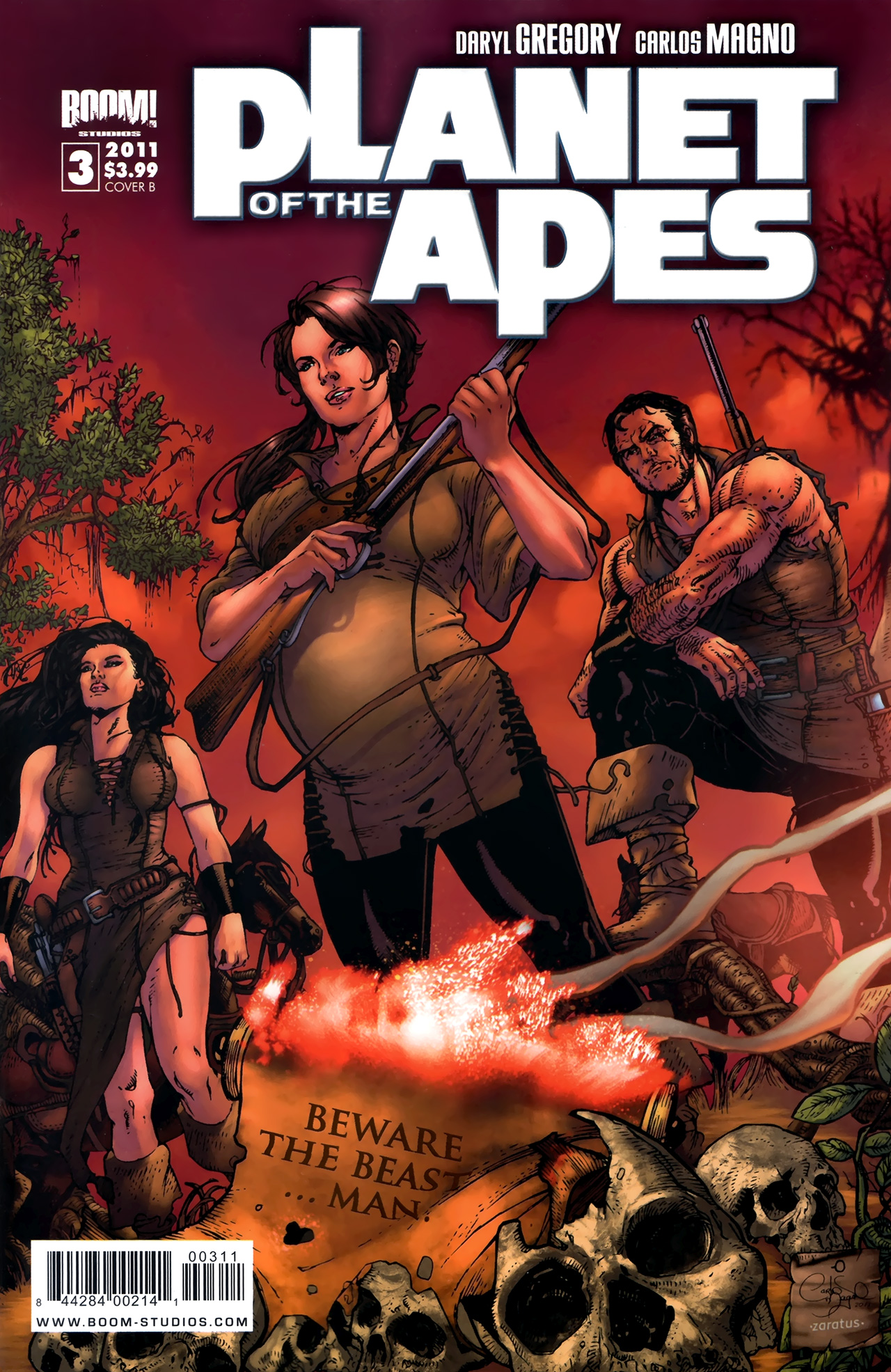 Read online Planet of the Apes (2011) comic -  Issue #3 - 2