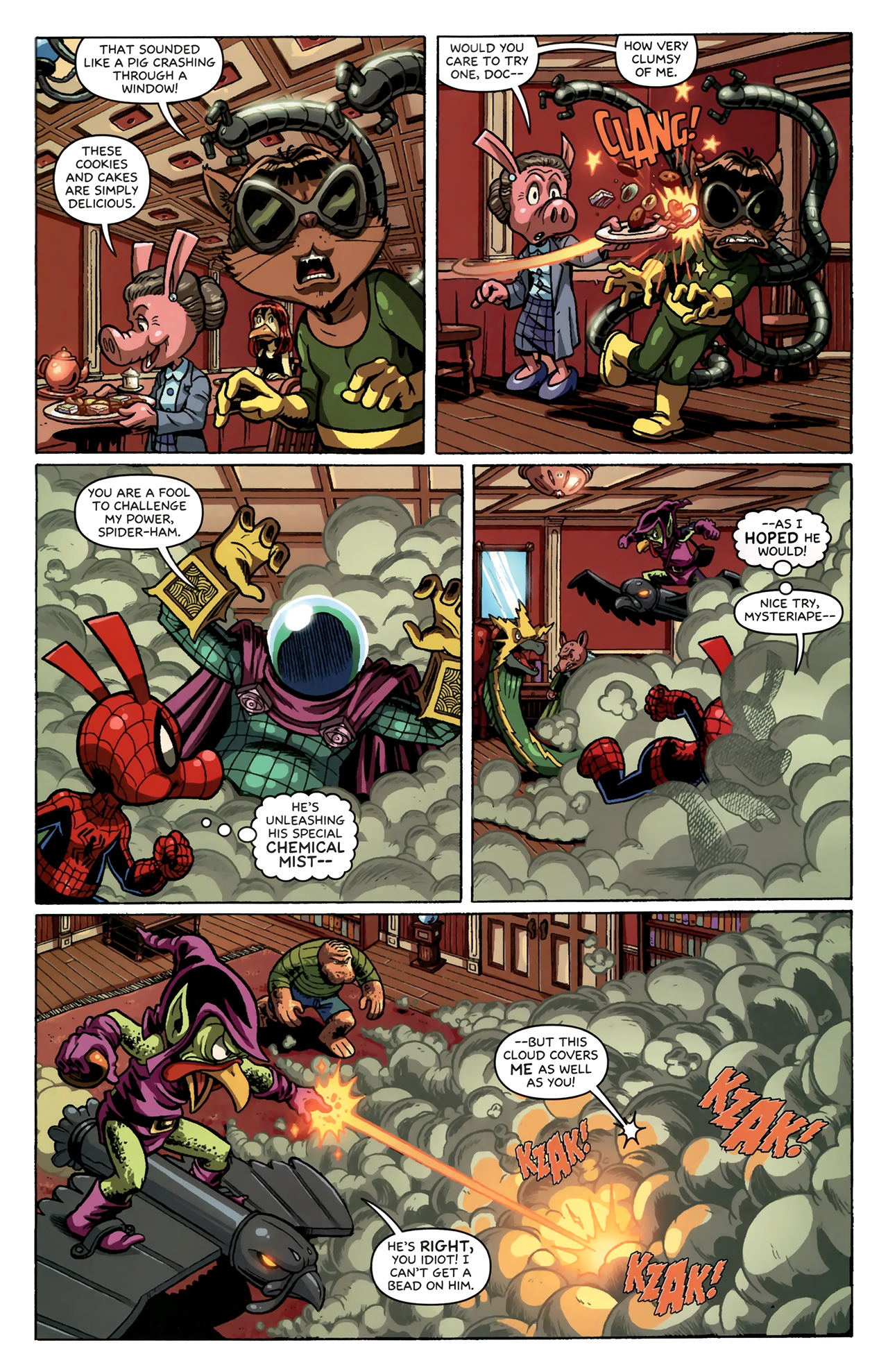 Read online Spider-Ham 25th Anniversary Special comic -  Issue # Full - 13